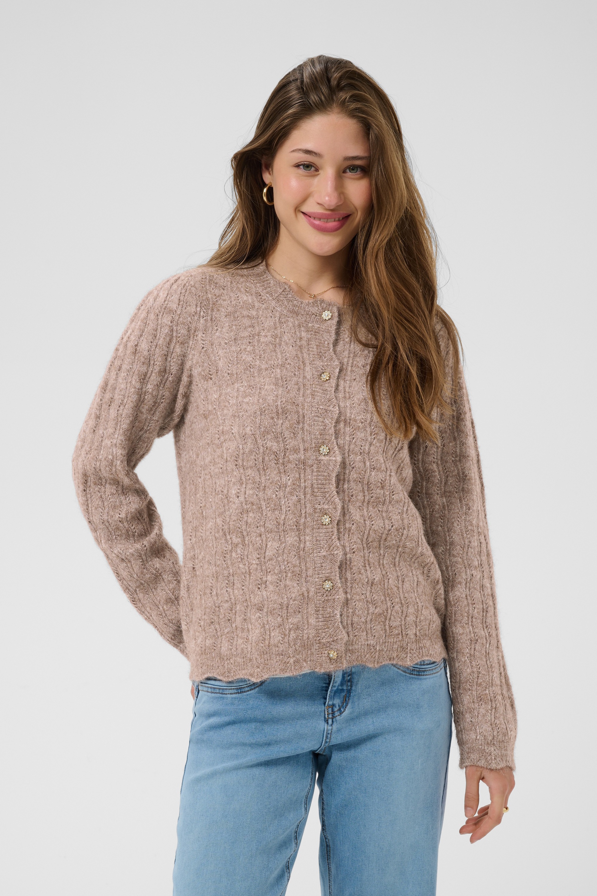 Cream Strickjacke »Damen Strickjacke CRJunah«