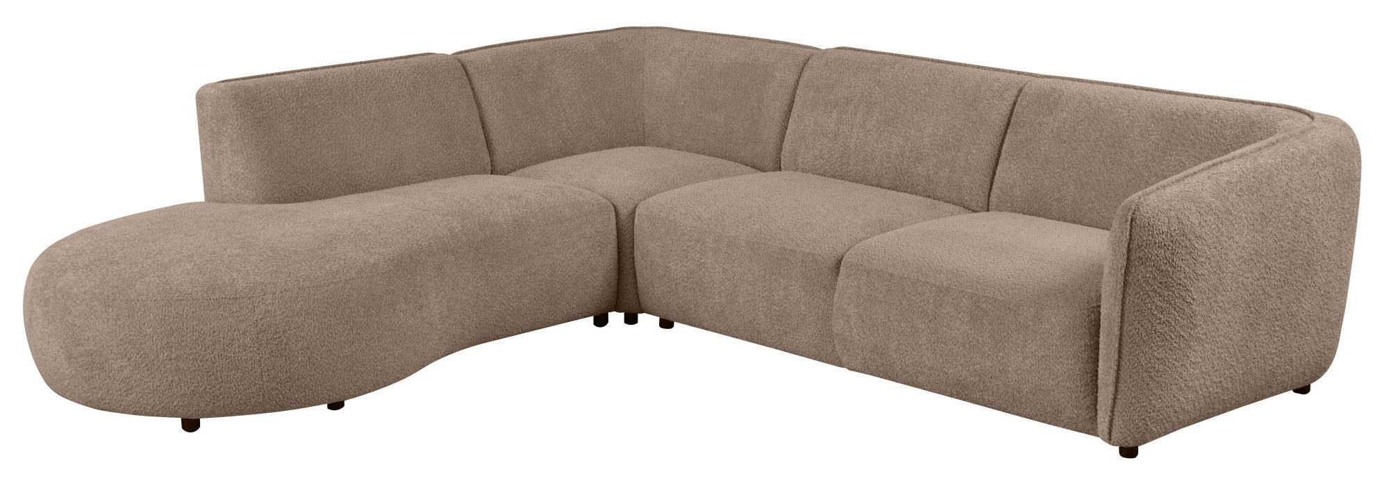 andas Ecksofa »Ostrup«, schlichtes modernes Design, in verschiedenen Farben