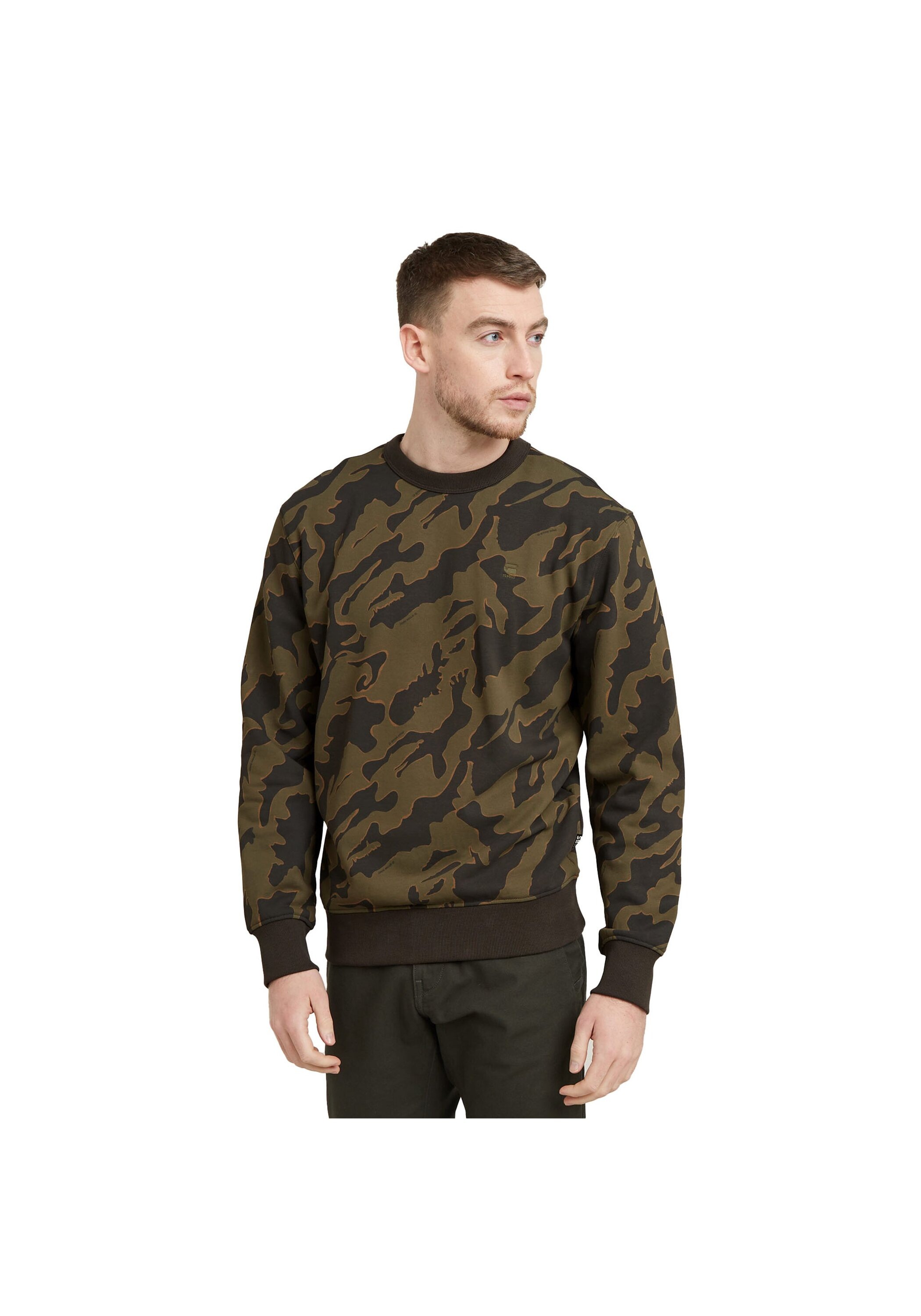 G-STAR Sweatshirt "Sweatshirt Island Camo" günstig online kaufen