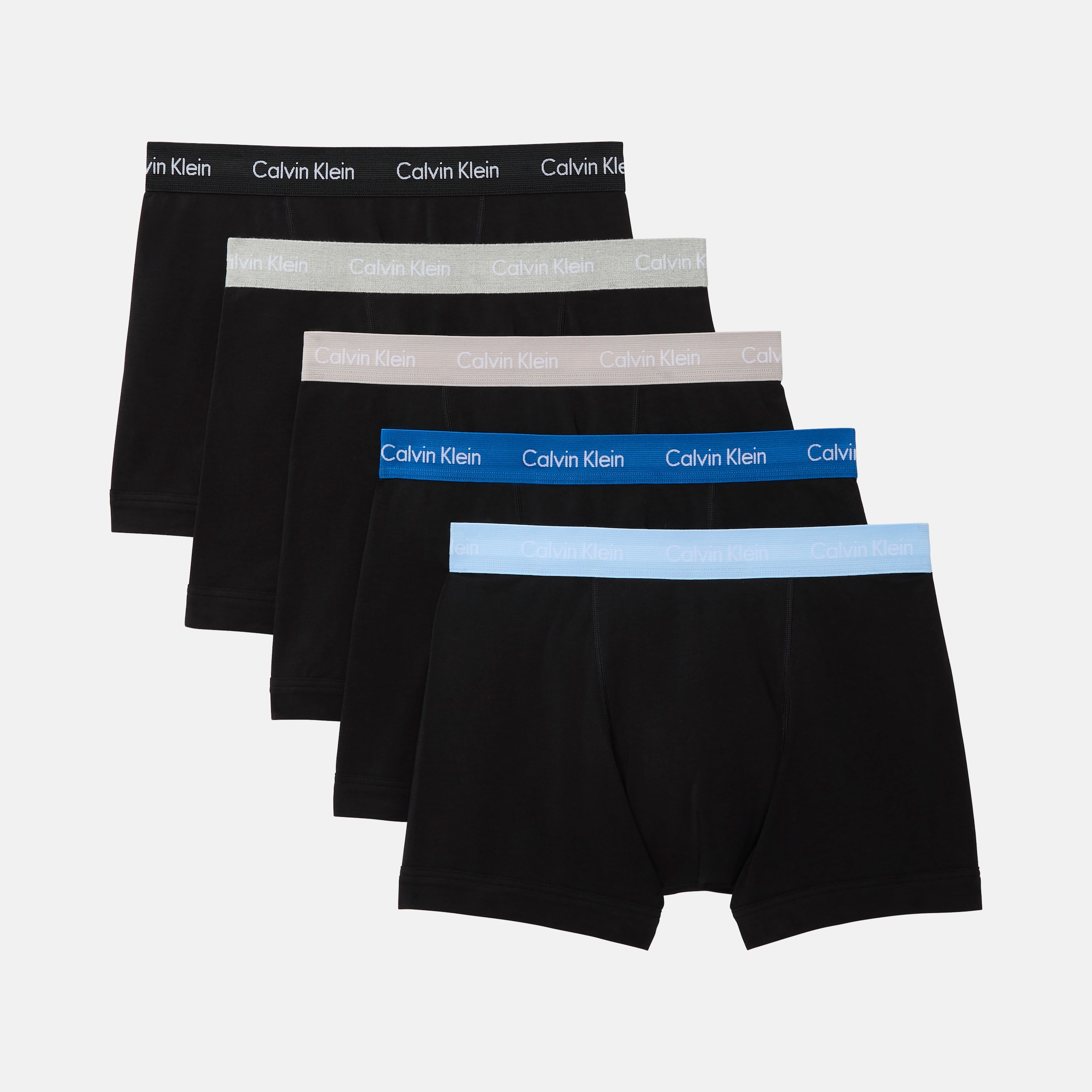 Calvin Klein Underwear Trunk "TRUNK 5PK" Packung, 5er-Pack, 5 Stk. mit Logo-Elastikbund