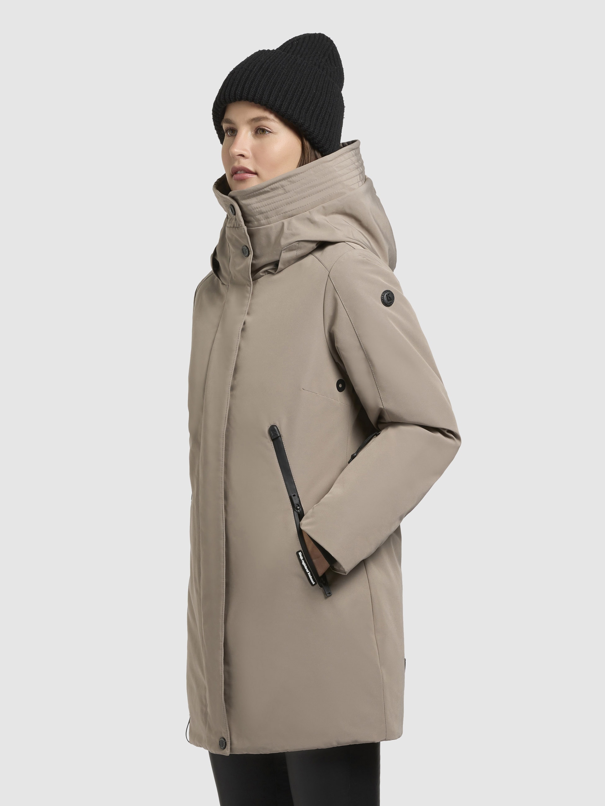 khujo Anorak »VIONA5«, mit Kapuze