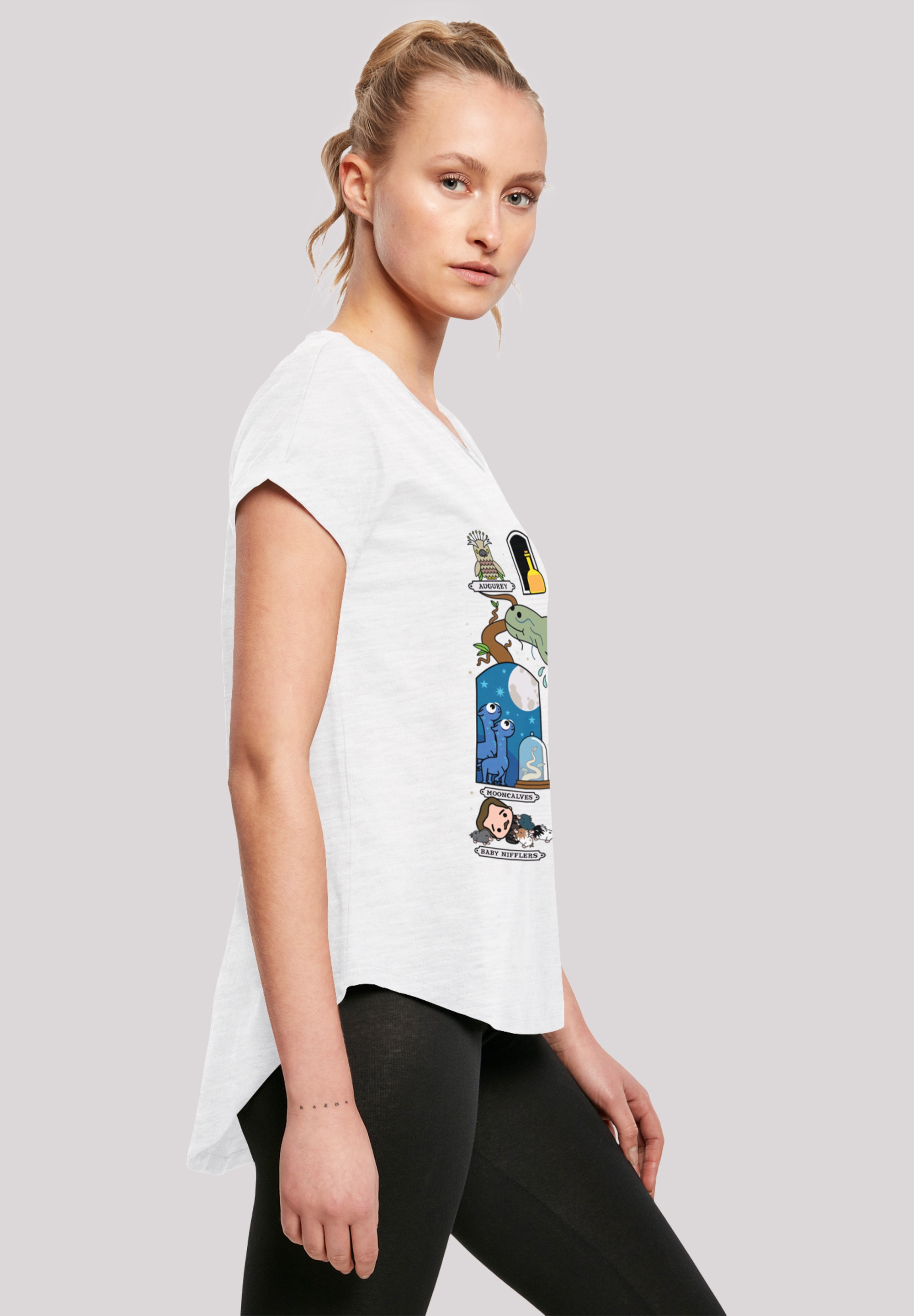 kaufen | Print T-Shirt F4NT4STIC BAUR Tierwesen Chibi »Phantastische Newt«,