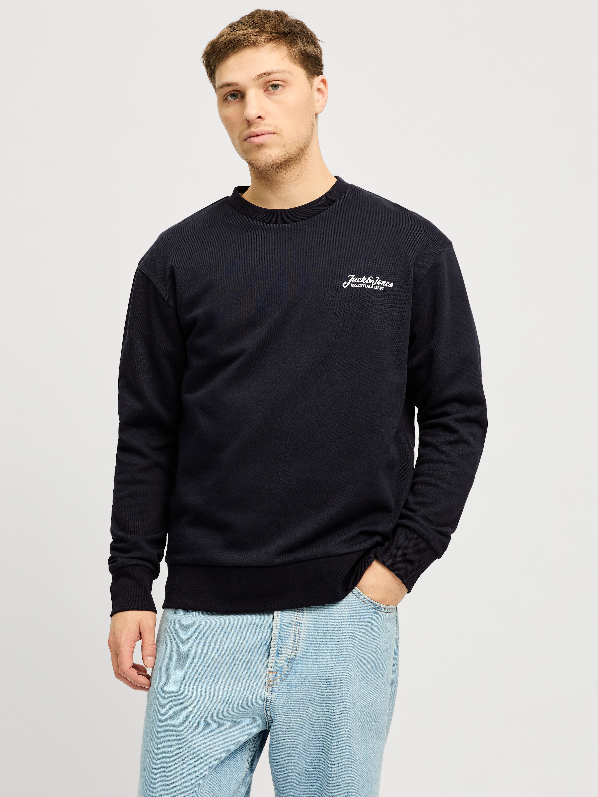 Jack & Jones Sweatshirt "JJBEAU SWEAT CREW NECK" günstig online kaufen