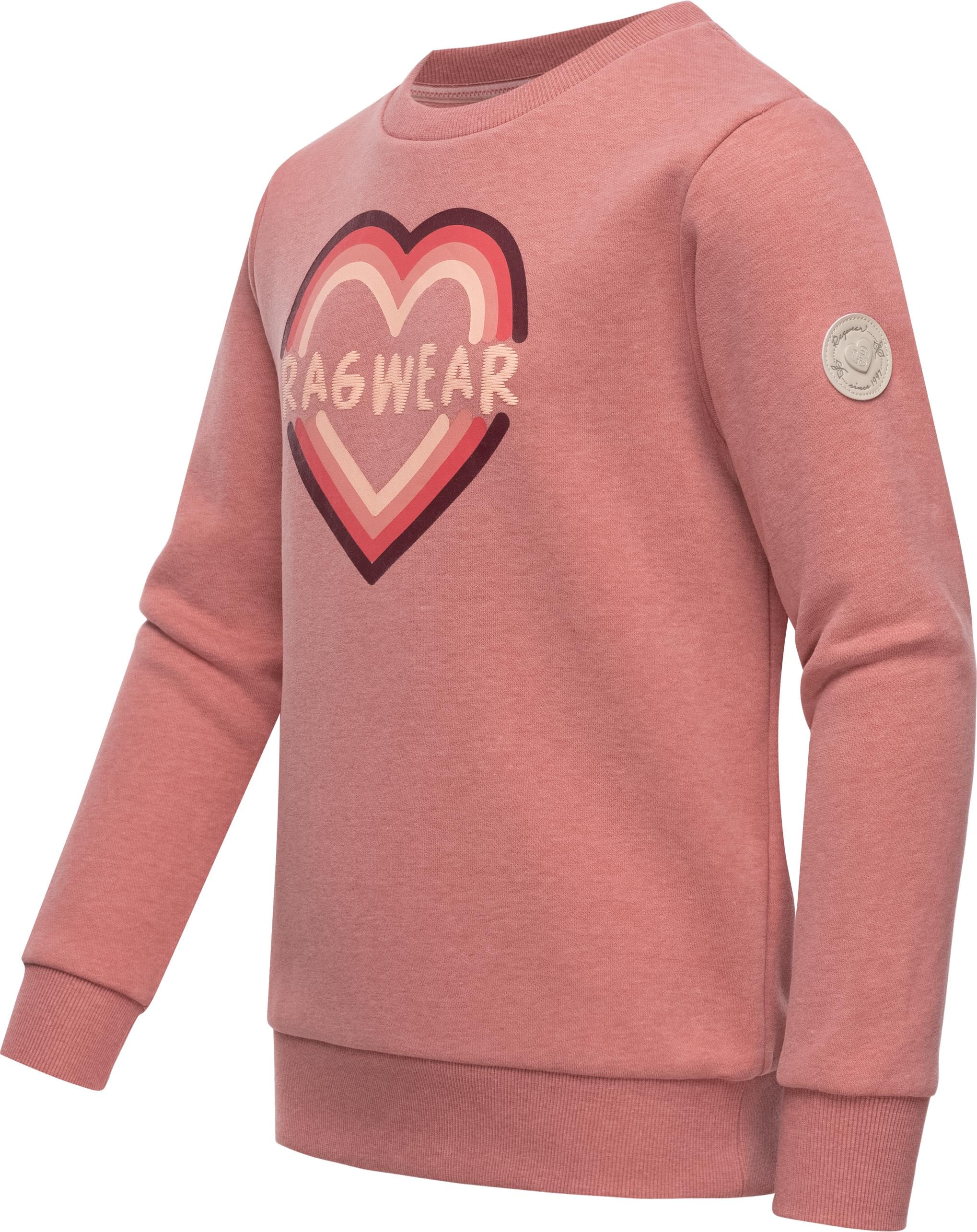 Mädchen mit Print«, | stylisches Ragwear »Evka BAUR Sweatshirt Sweater online coolem Logo Print kaufen