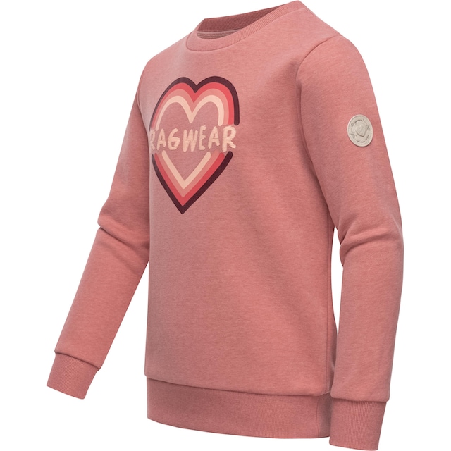 Ragwear Sweater »Evka Print«, stylisches Mädchen Sweatshirt mit coolem Logo  Print online kaufen | BAUR