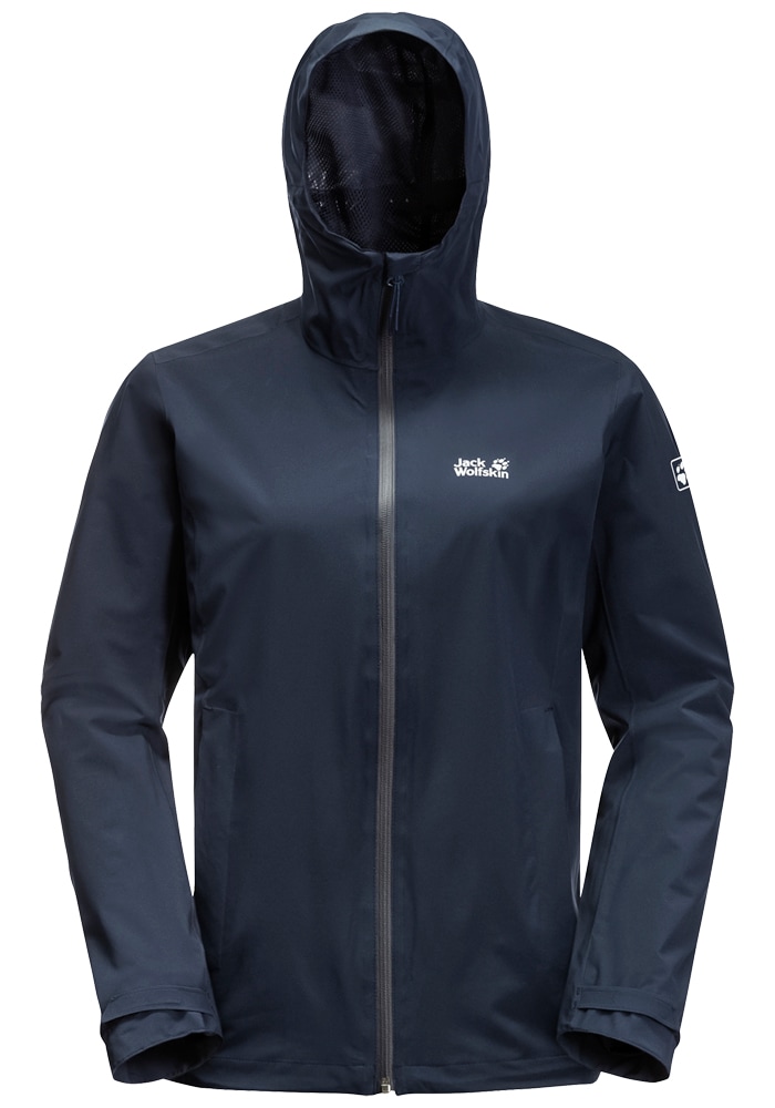 Jack Wolfskin Outdoorjacke »PACK & GO SHELL W«, mit Kapuze