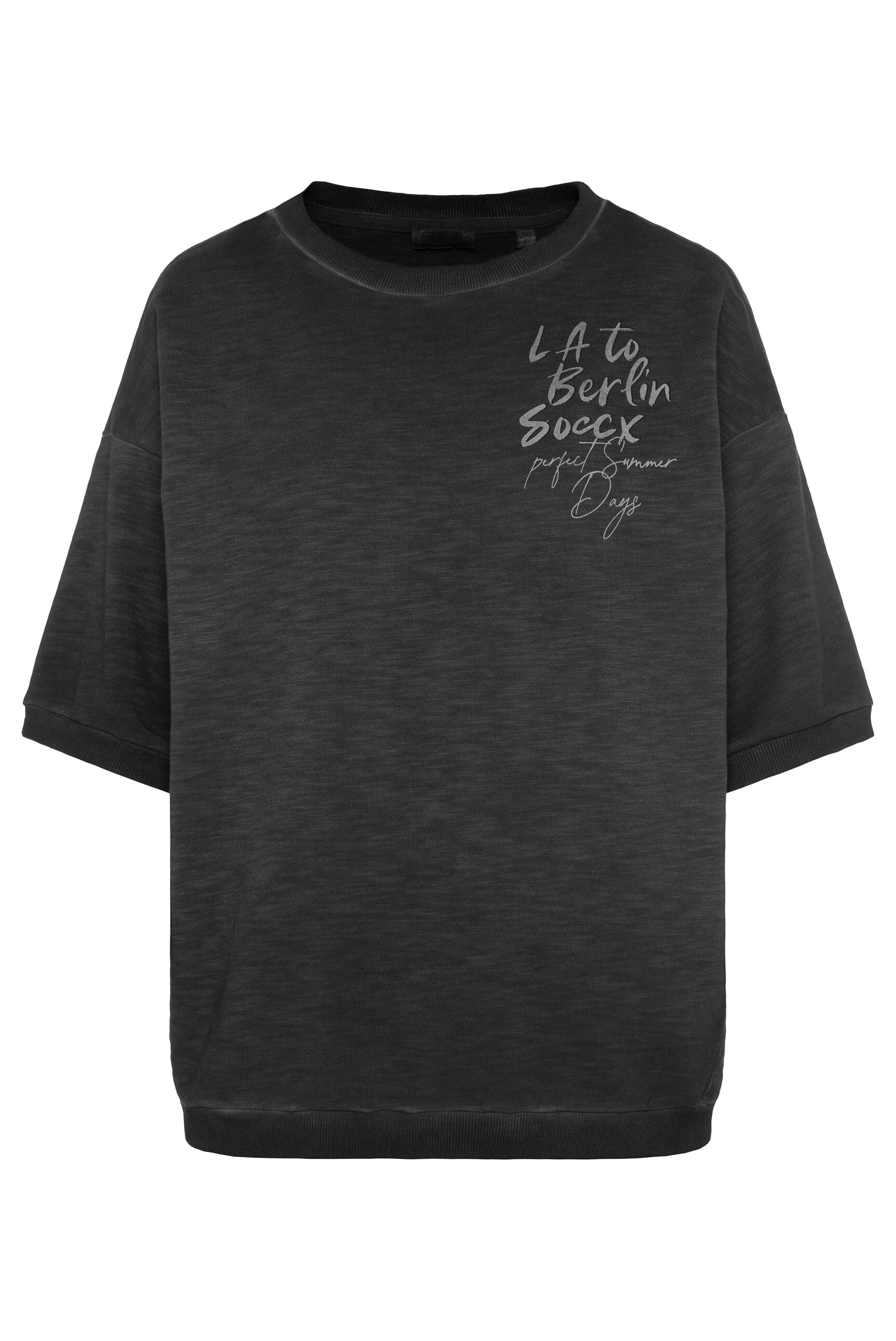 SOCCX Sweater, mit nach vorn gedrehten Seitennähten
