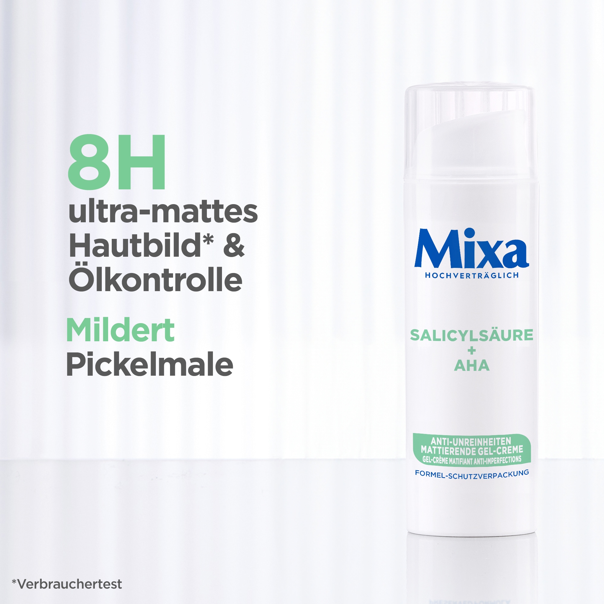 Mixa Gesichtspflege »Mixa Anti-Unreinheiten Gel-Creme«, mit hoher Wirksamkeit