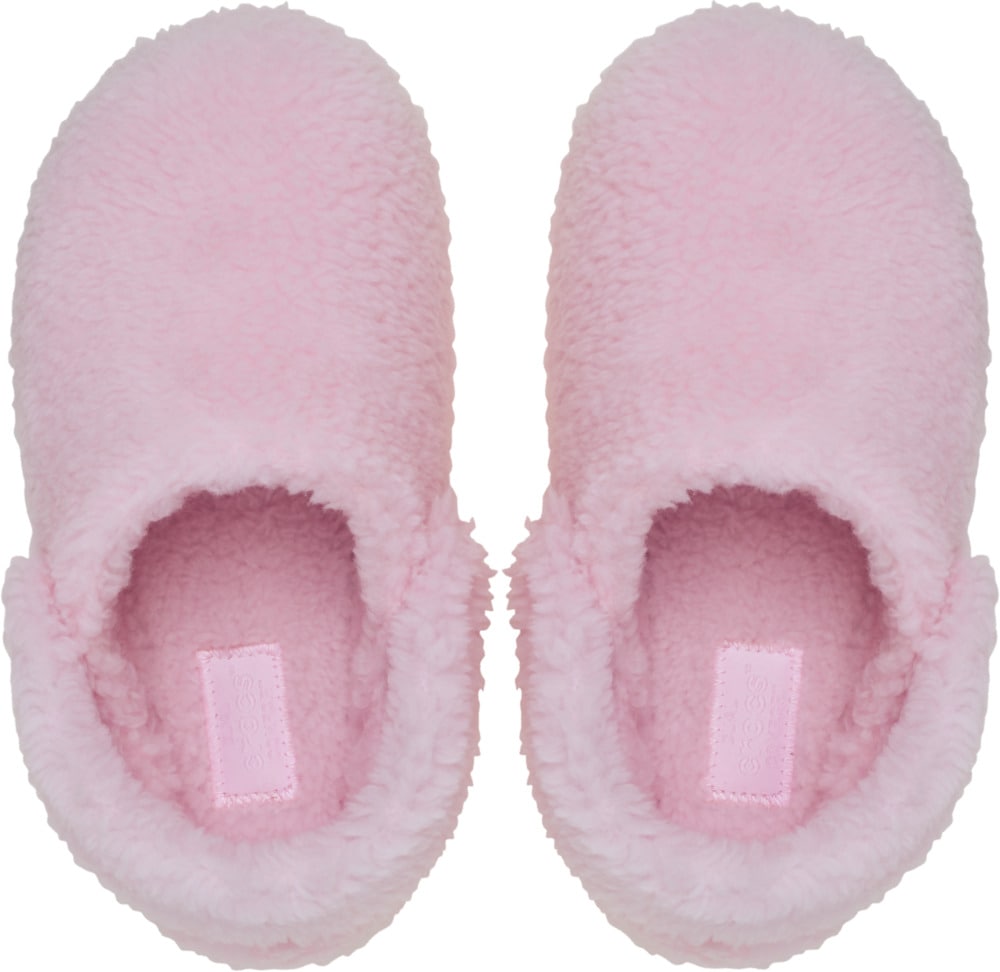 Crocs Hausschuh »Classic Cozzy Slipper K«, Pantoffel, Clog mit Filzwolle