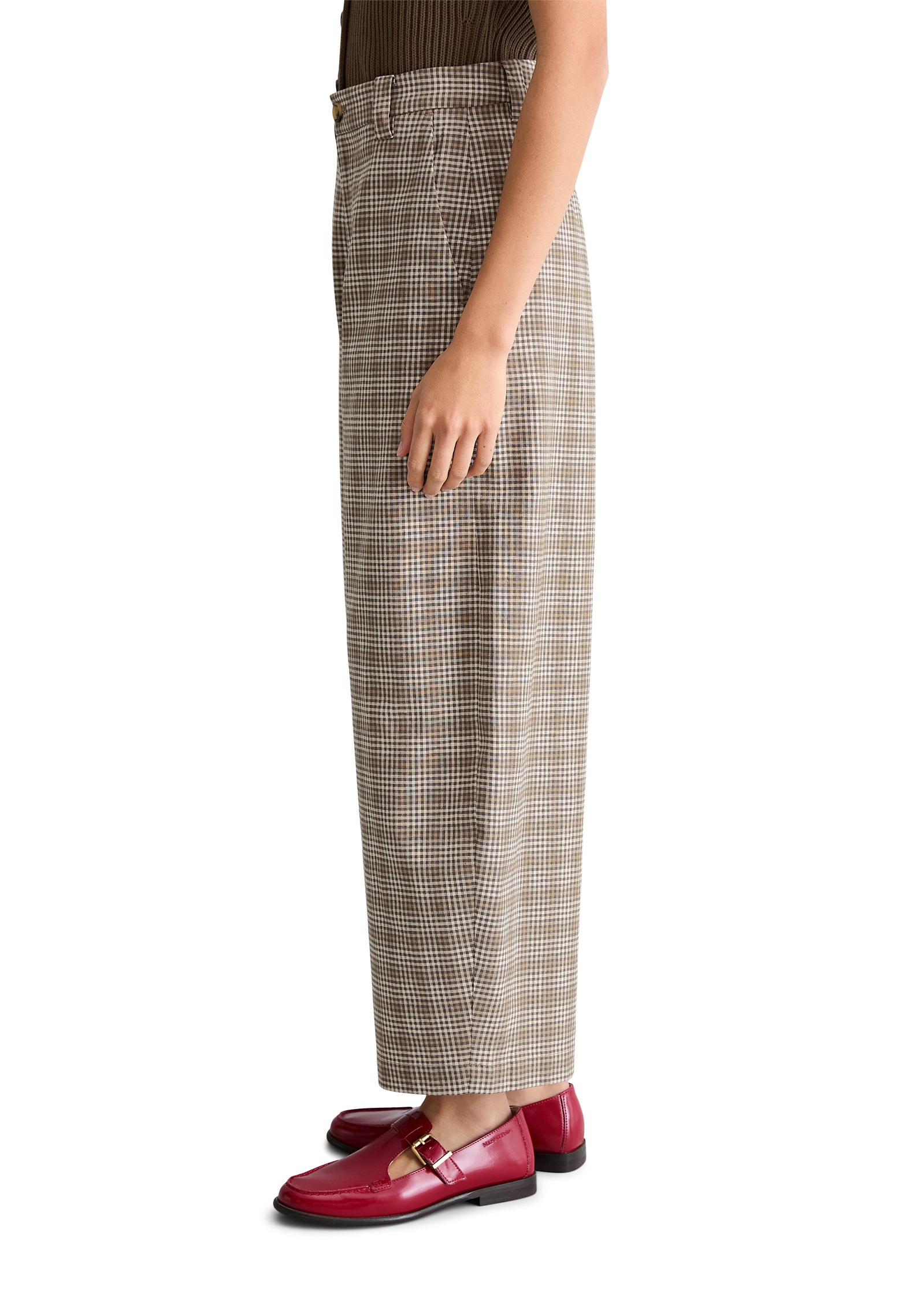 Marc OPolo DENIM Chinohose "aus Organic Cotton-Leinen-Mix" günstig online kaufen