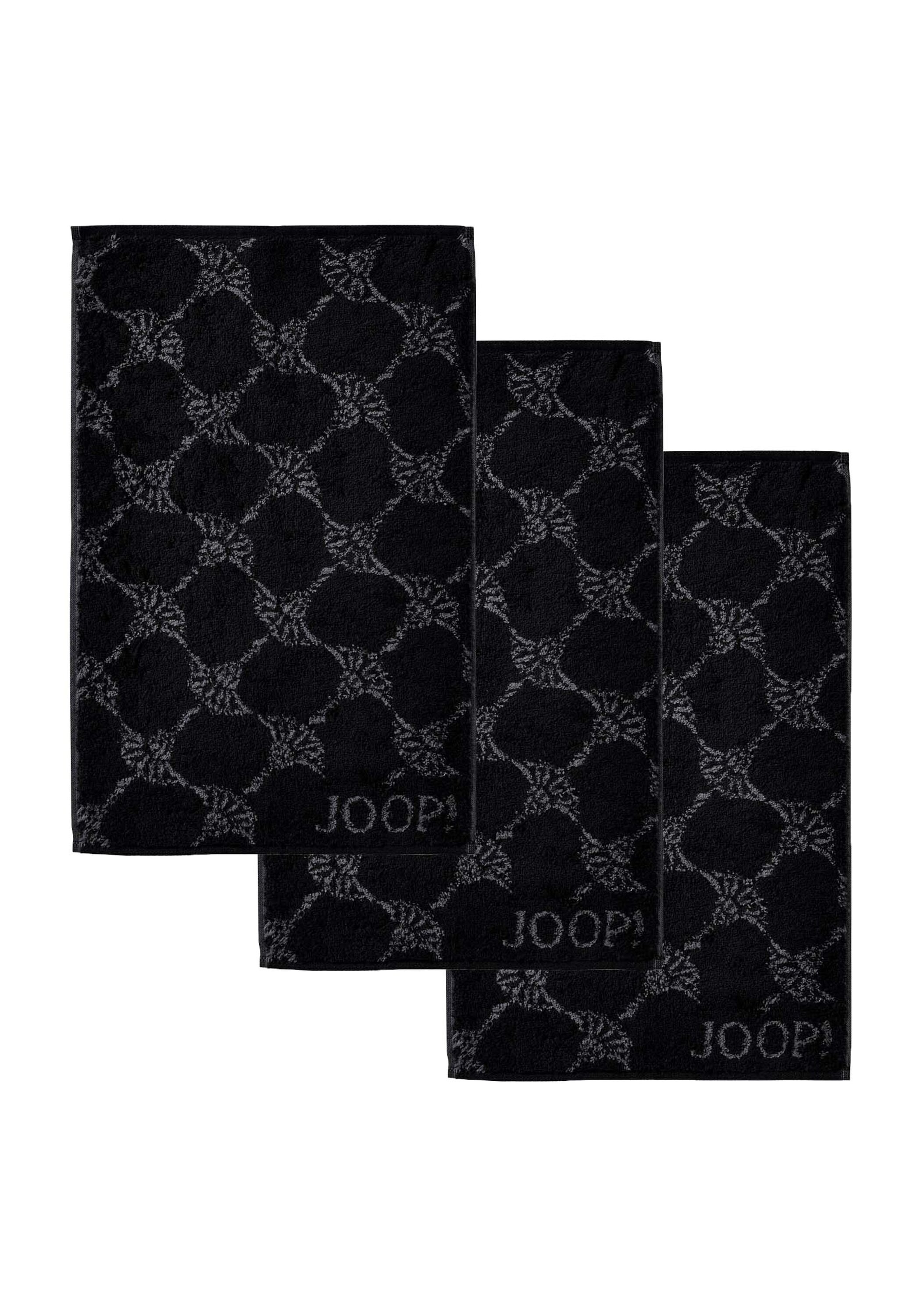 JOOP Gästehandtuch "Gästetuch Classic Frottier 3er Pack"