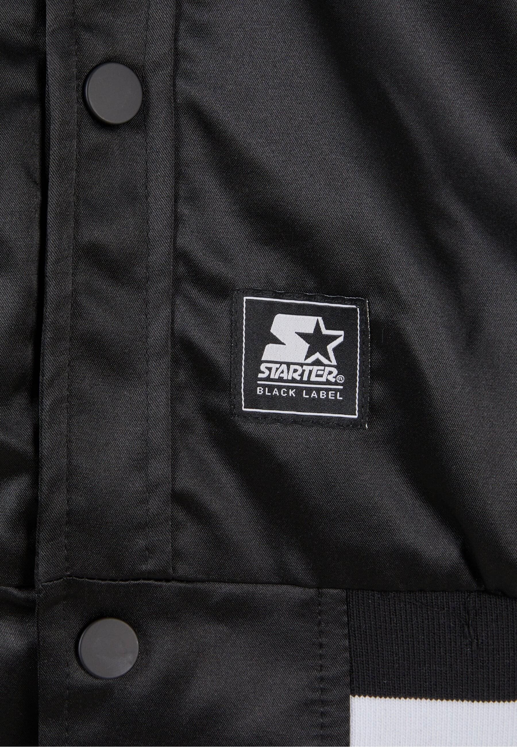 Starter Black Label Collegejacke »Starter Black Label Herren Starter Satin College Jacket«, (1 St.), ohne Kapuze