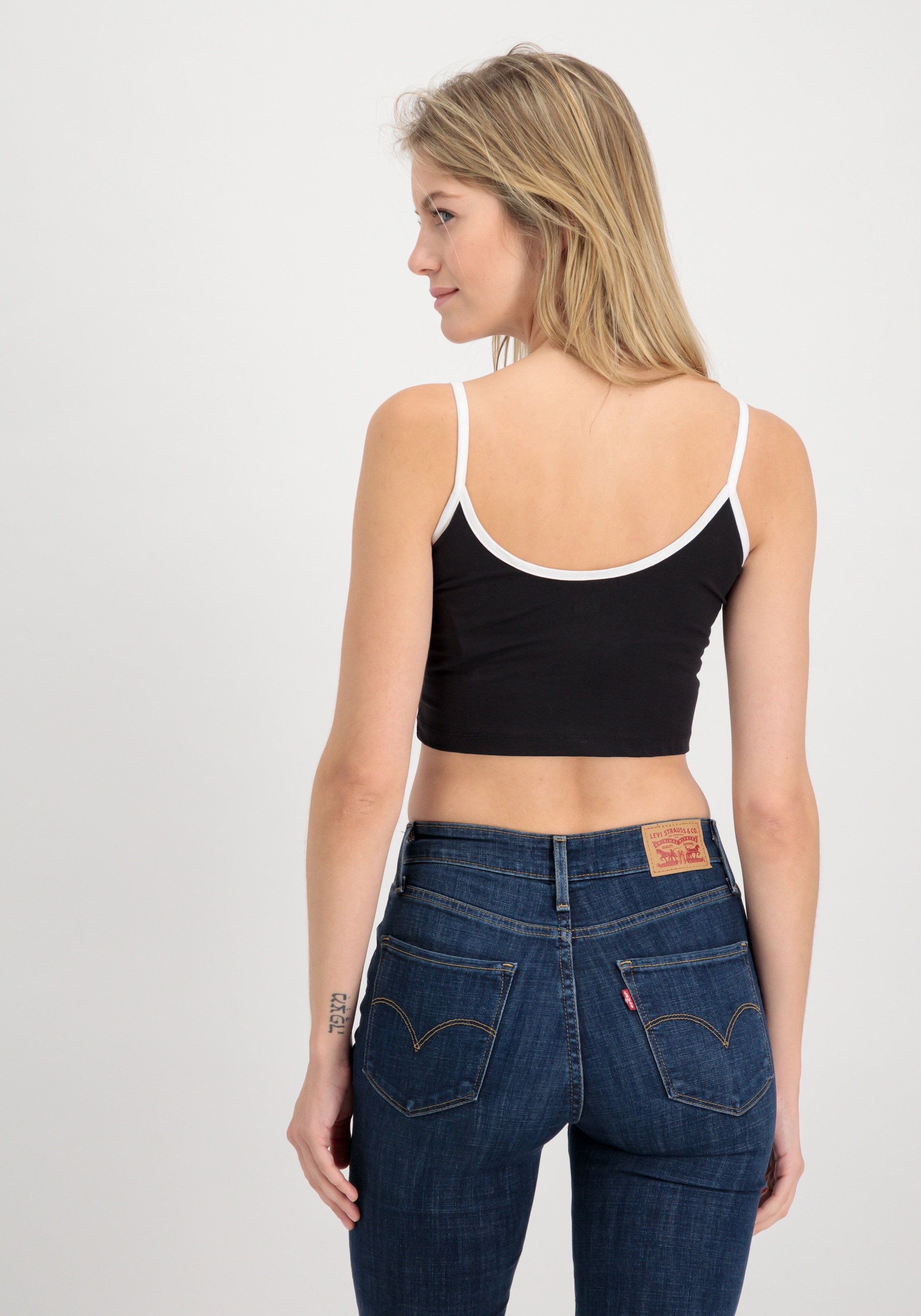 Alpha Industries Muskelshirt »Basic ML Cropped Tank Top Wmn«