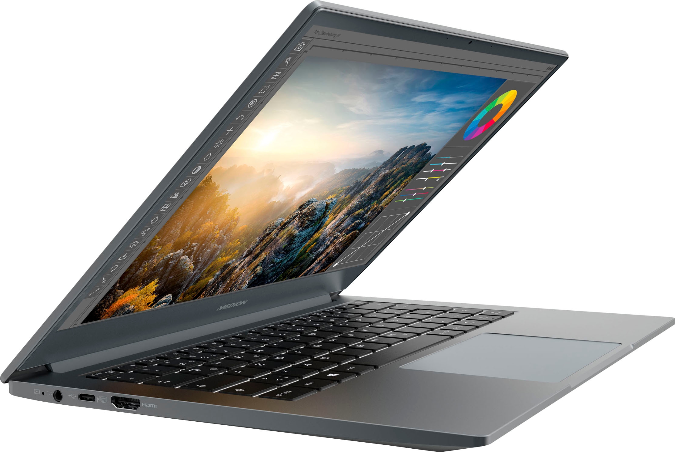 Medion® Notebook »AKOYA® S14409«, 35,5 cm, / 14 Zoll, Intel, Core i5, Iris Xe Graphics, 512 GB SSD