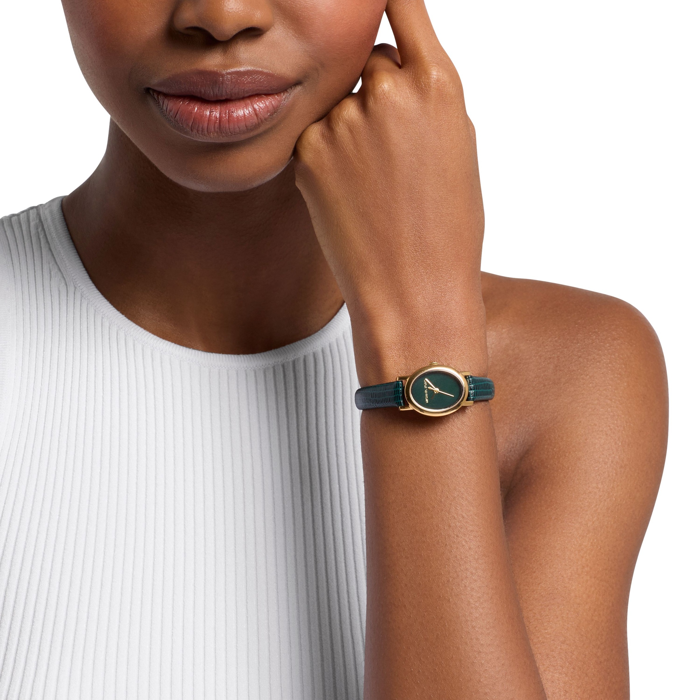 MICHAEL KORS Quarzuhr »Maude« Armbanduhr, Lederarmband, analog
