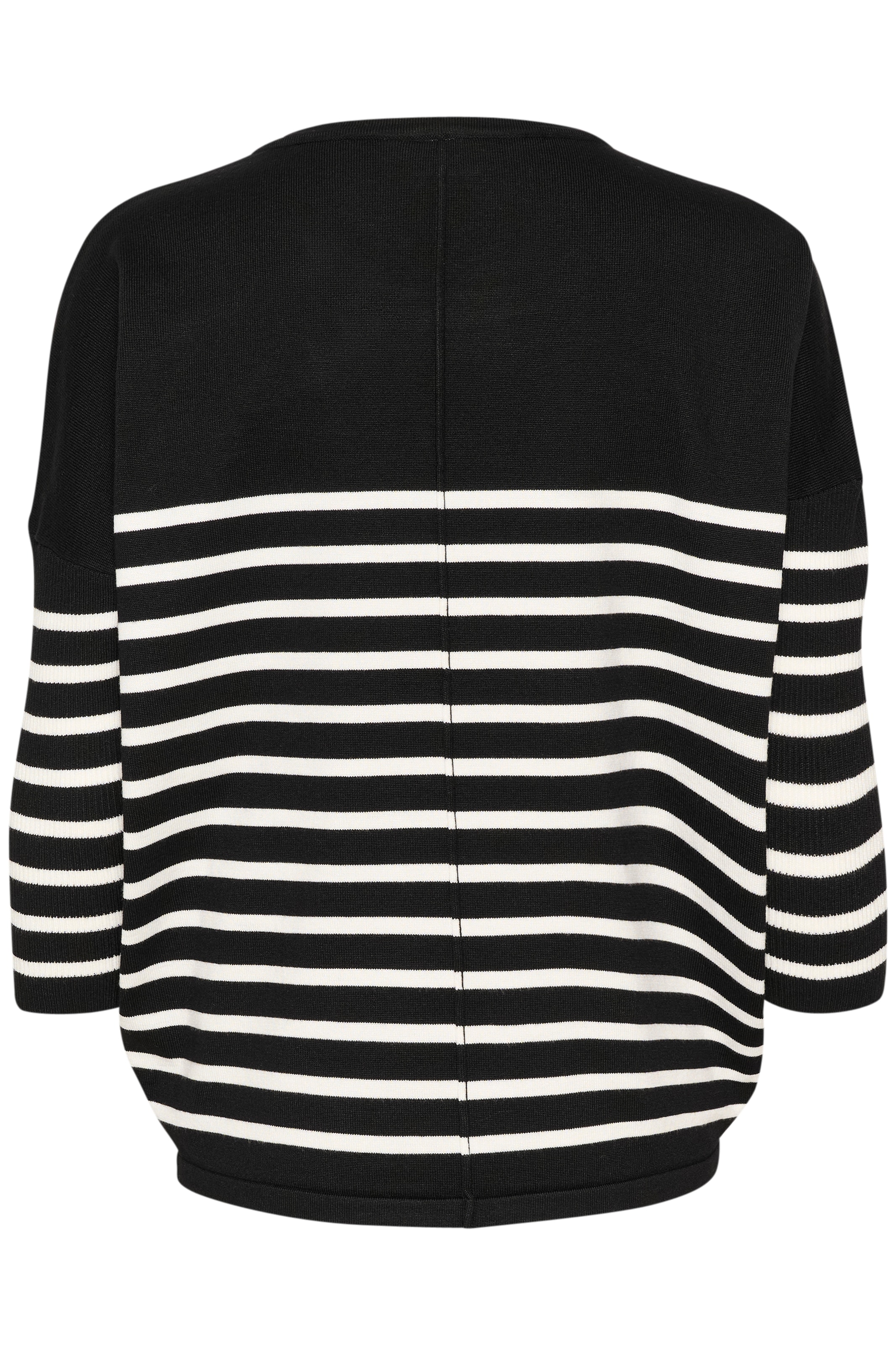 Saint Tropez Strickpullover »MilaSZ R-neck Stripe«