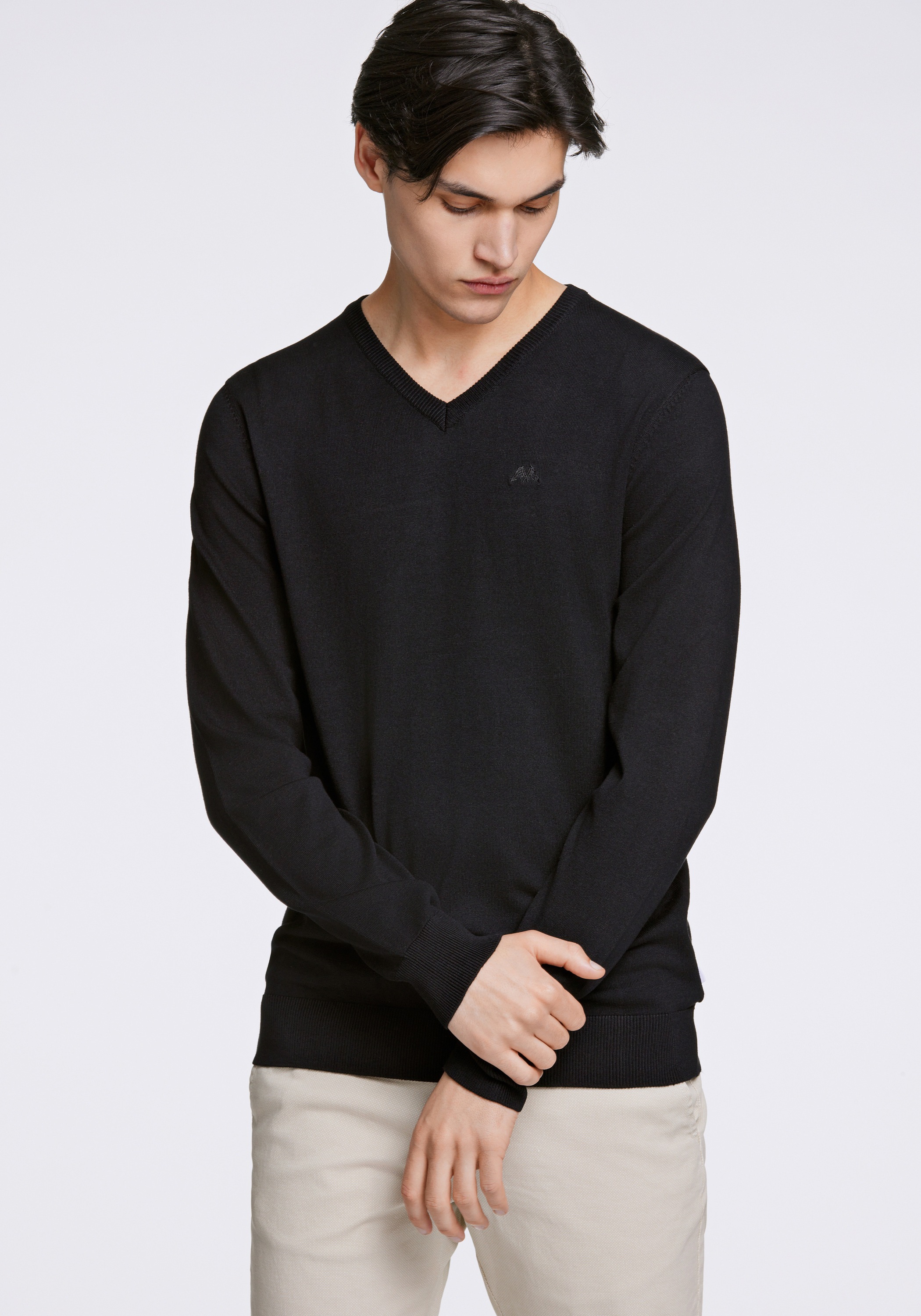LINDBERGH Strickpullover "Strickpullover Slim Fit"