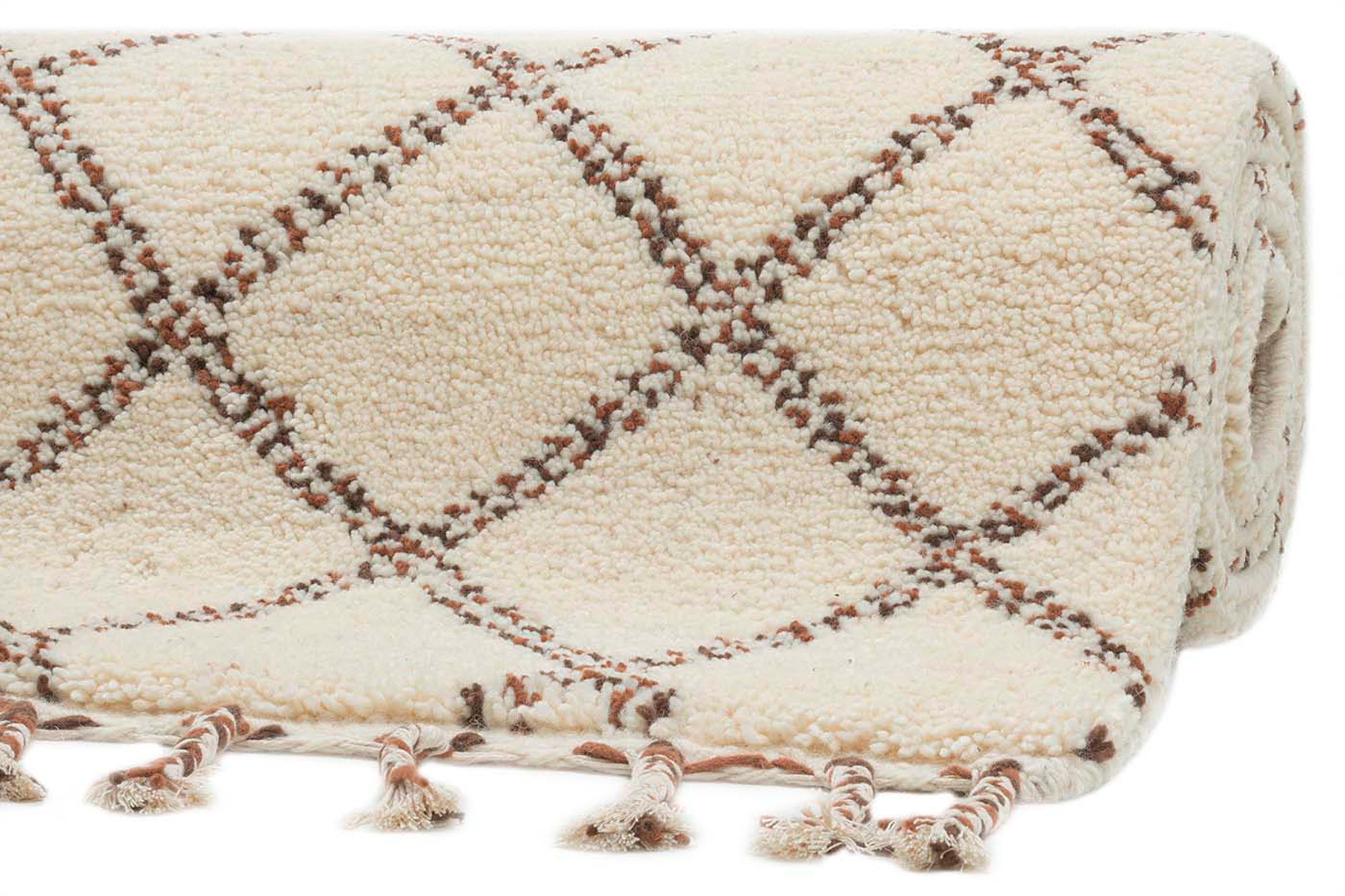 THEKO MARMOUCHA 05 Rug Brown/White 250x300cm 2