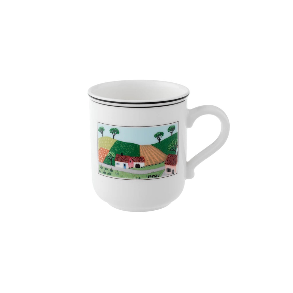 Villeroy & Boch Becher "Kaffeebecher Dorfstrasse Design Naif 300 ml bunt" günstig online kaufen