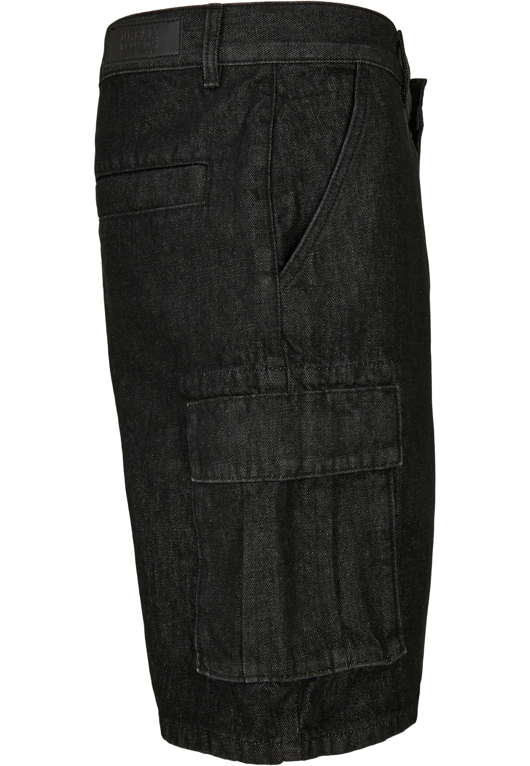 URBAN CLASSICS Cargoshorts »Urban Classics Herren Organic Denim Cargo Shorts«, (1 tlg.)