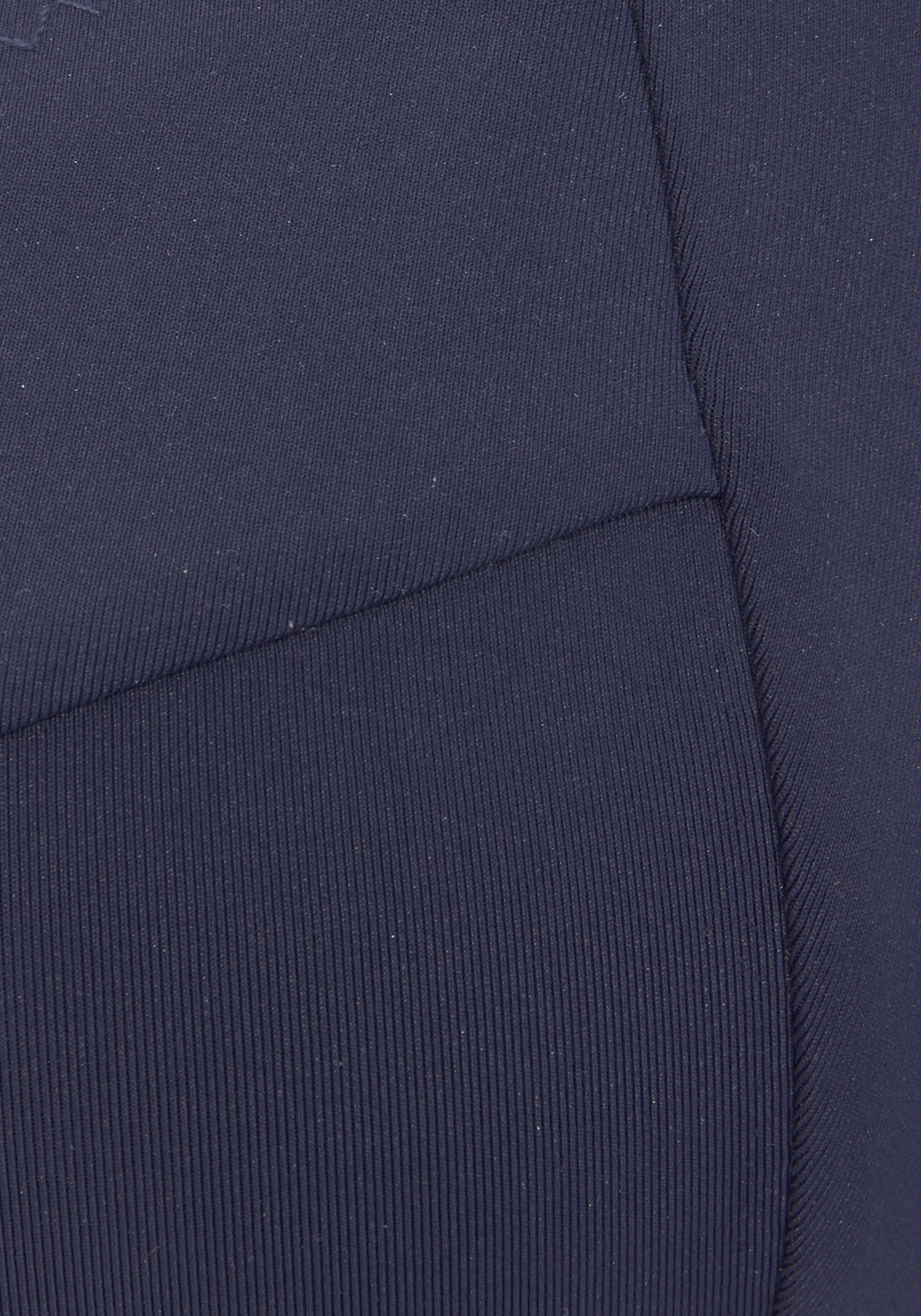 Bügel-Bikini-Top LASCANA "Camilla", Damen, Gr. 44, Cup B, blau (marine), Polyamid, unifarben, Bikini-Oberteile, mit kontrastfarbenem Detail 3
