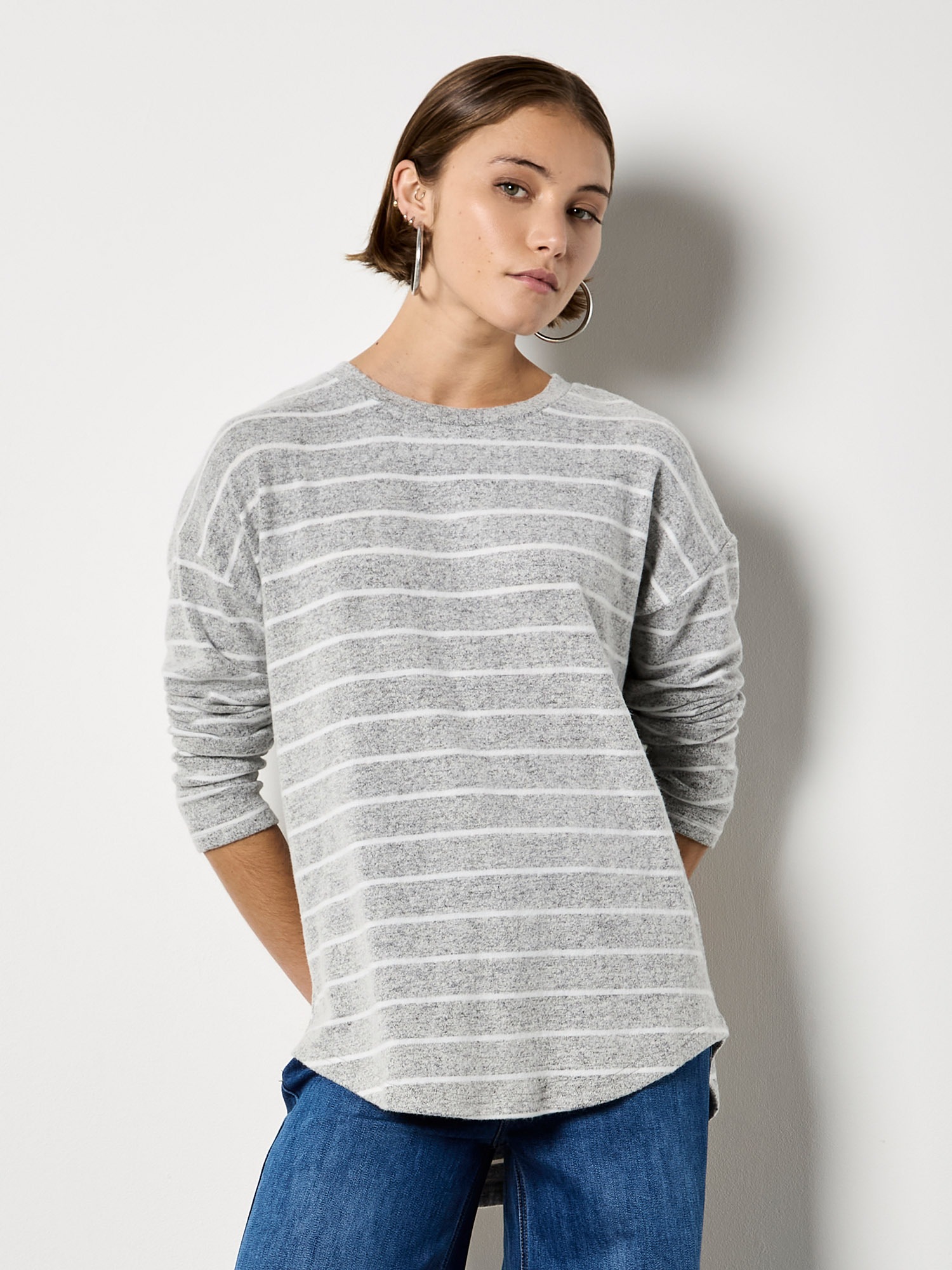 Apricot Langarmshirt "Weiches Top"