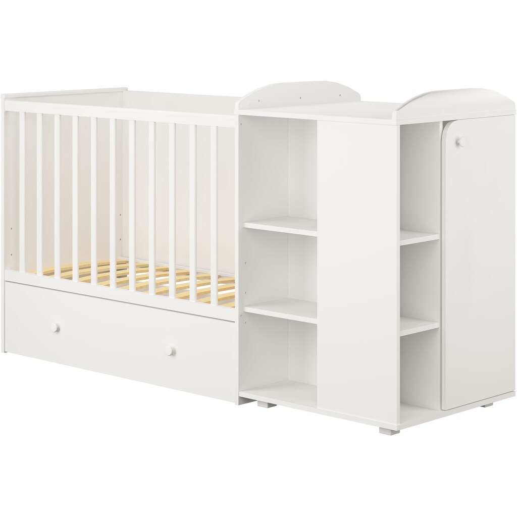 Polini kids Babybett »French 800 Ameli, weiß«