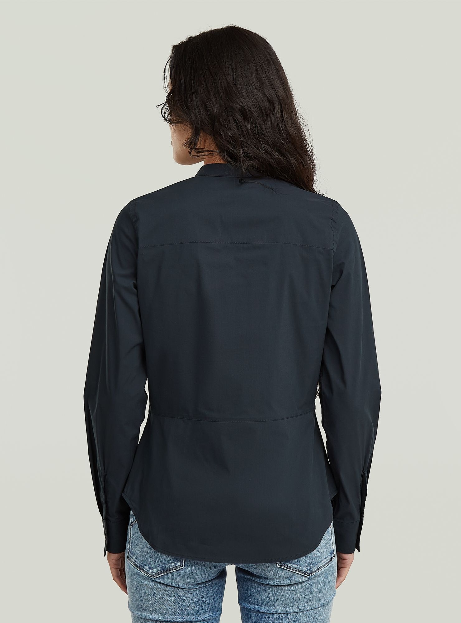 G-STAR Langarmshirt "Slim Poplin Long Sleeve Shirt" günstig online kaufen