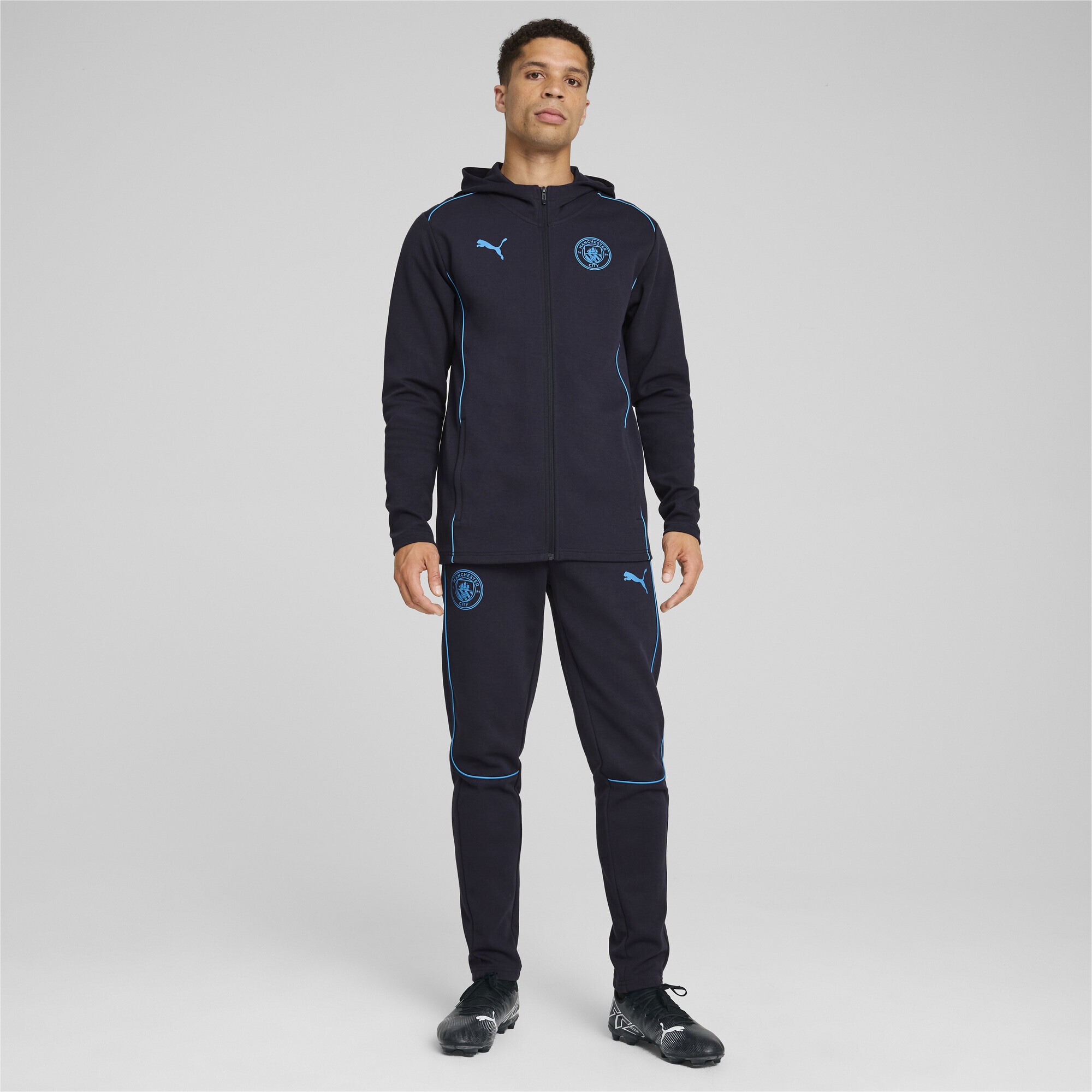 PUMA Trainingsjacke »Manchester City Casuals Kapuzenjacke Herren«