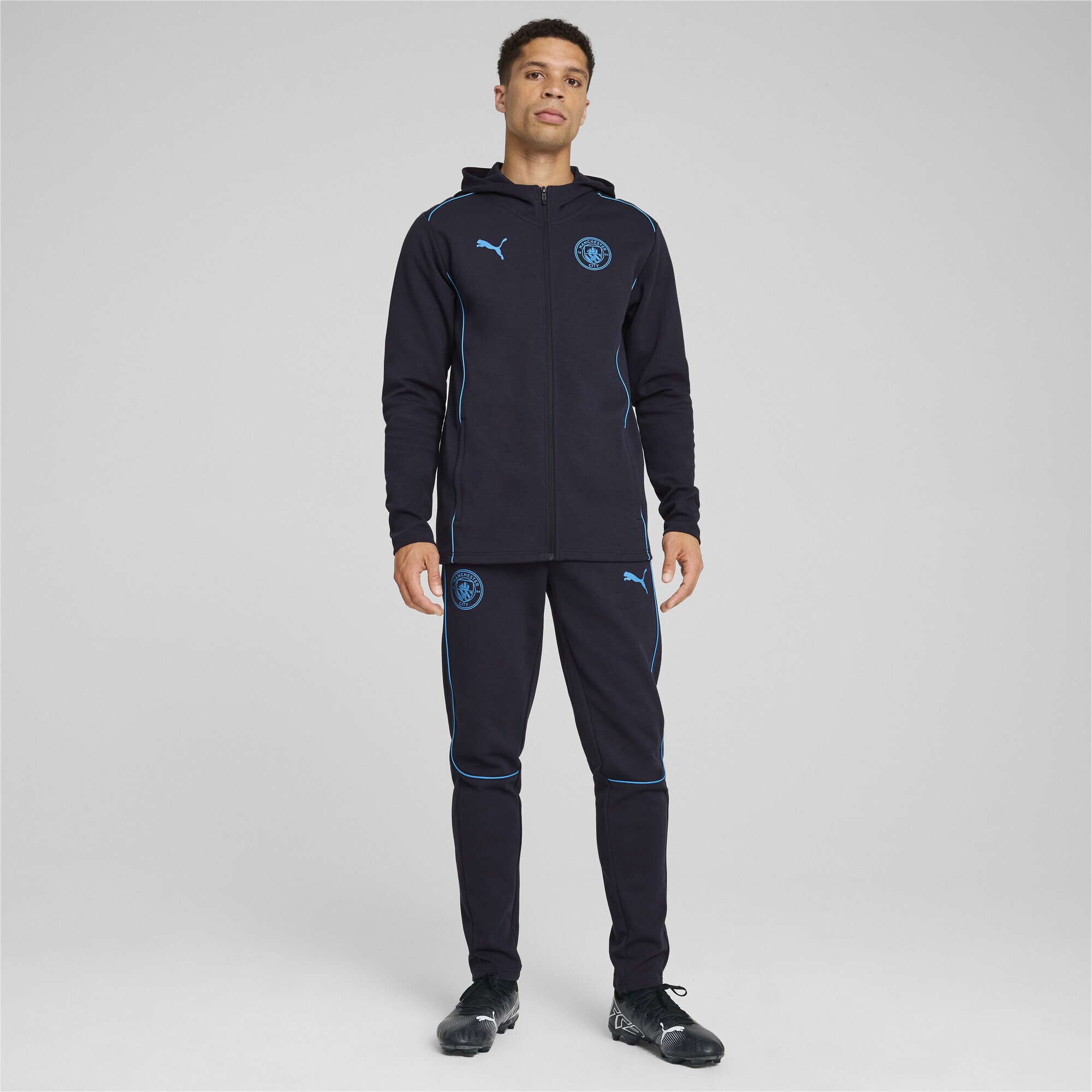 PUMA Trainingsjacke "Manchester City Casuals Kapuzenjacke Herren" günstig online kaufen