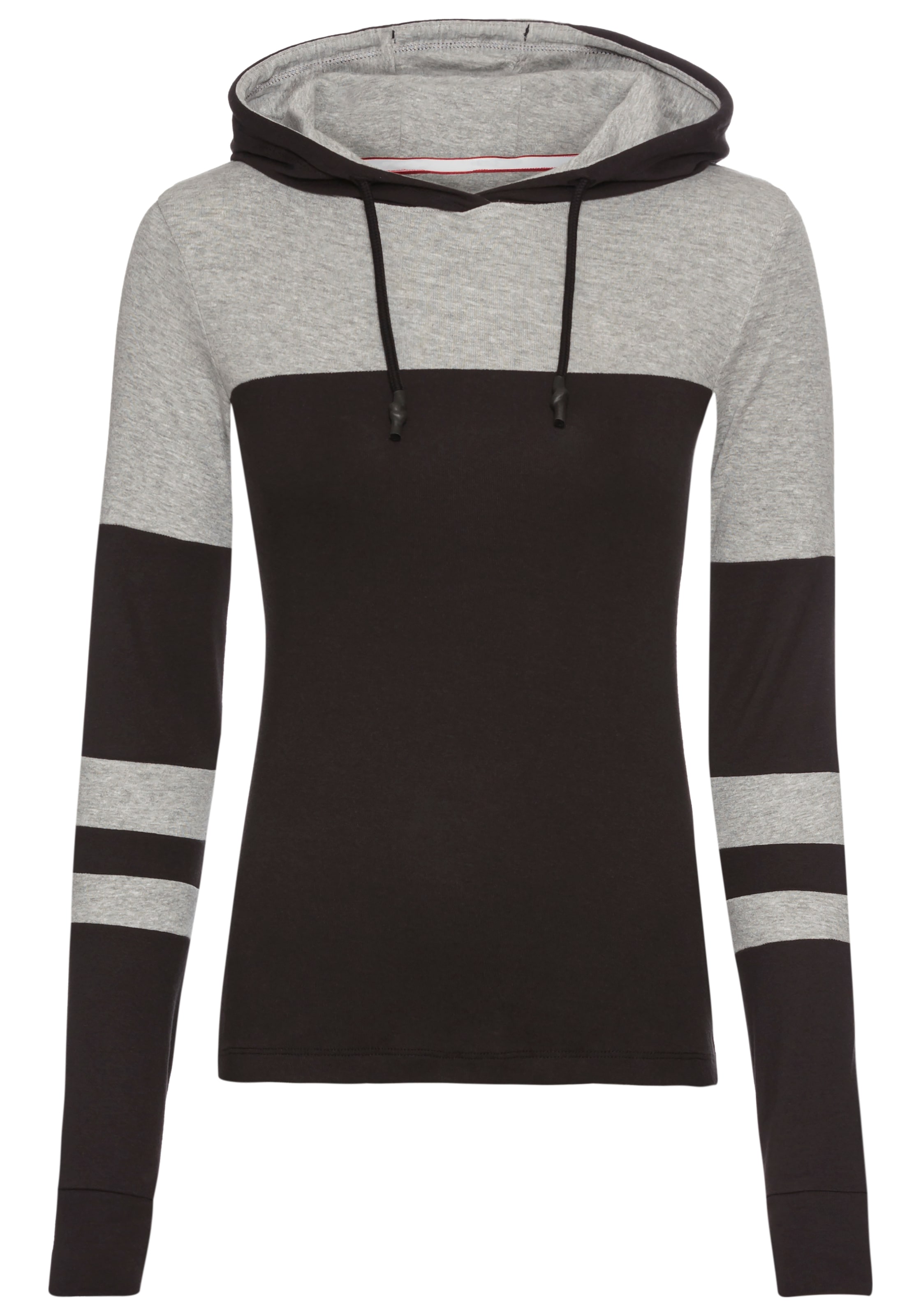 KangaROOS Kapuzenshirt, mit Colorblock