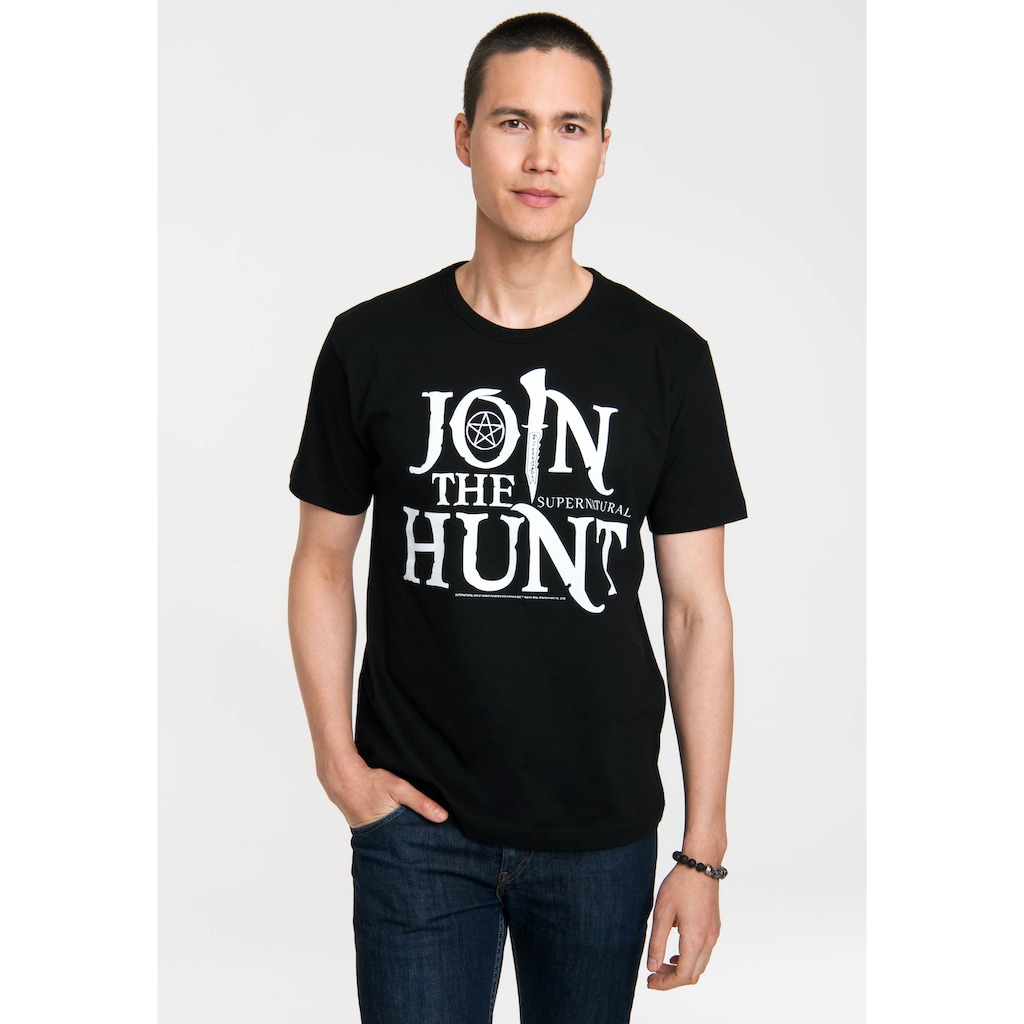 LOGOSHIRT T-Shirt »Supernatural - Join The Hunt«