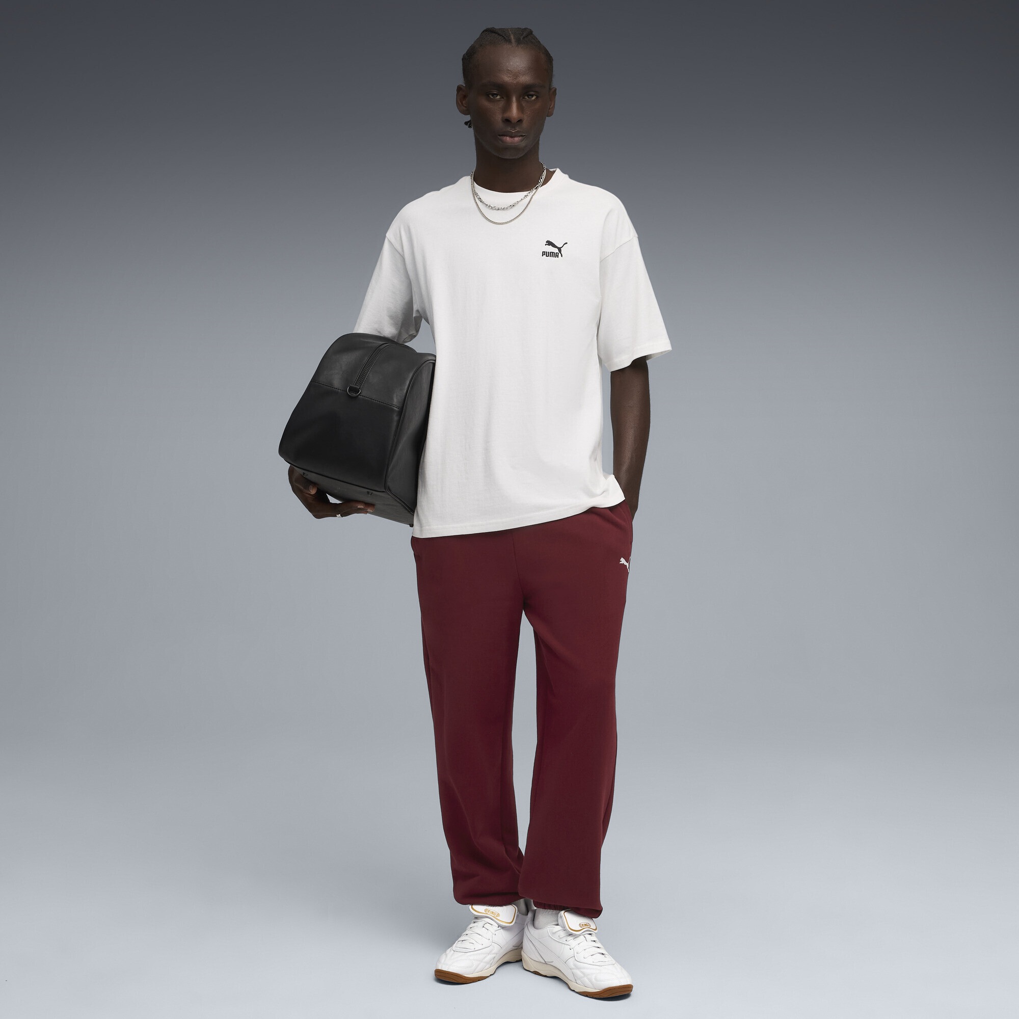 PUMA Sporthose »Wardrobe Essentials Relaxed Jogginghose Herren«