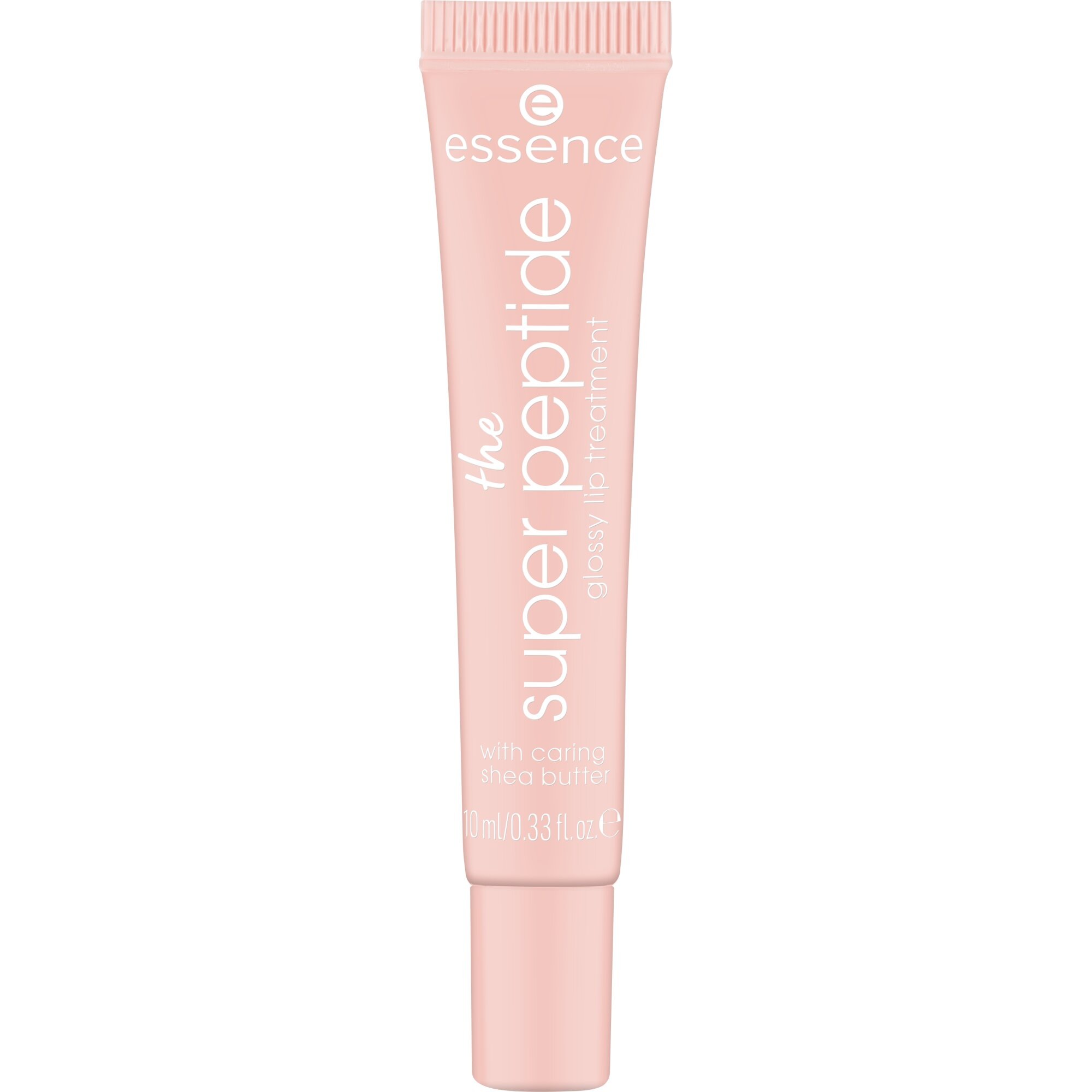 Essence Lipgloss »THE SUPER PEPTIDE GLOSSY LIP TREATMENT« mit milchig glänzender Textur