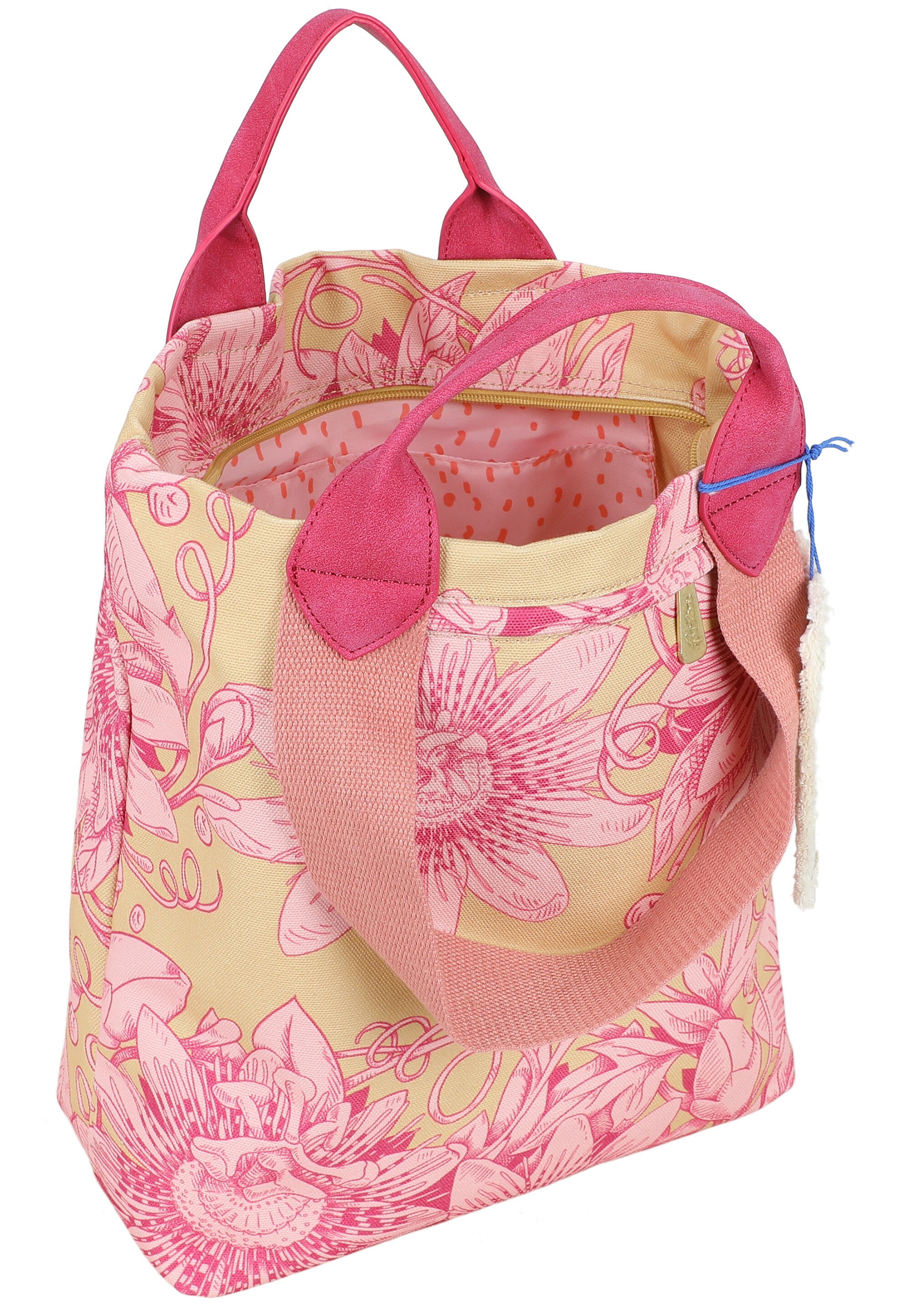 Fritzi aus Preußen Skirucksack »Fritzi x Frida Kahlo« mit Blumenprint