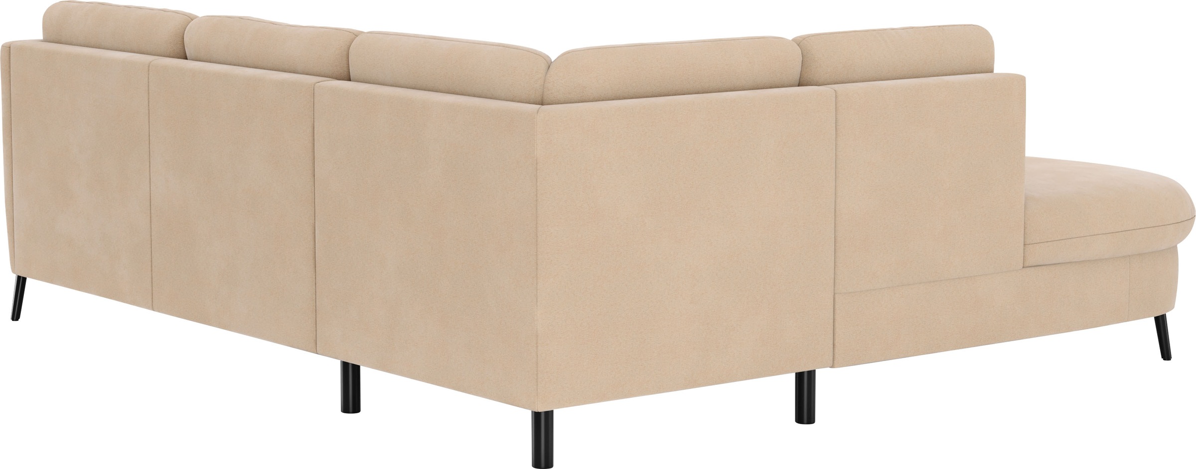 SIT & MORE Soul L-Form Corner Sofa Brown 6