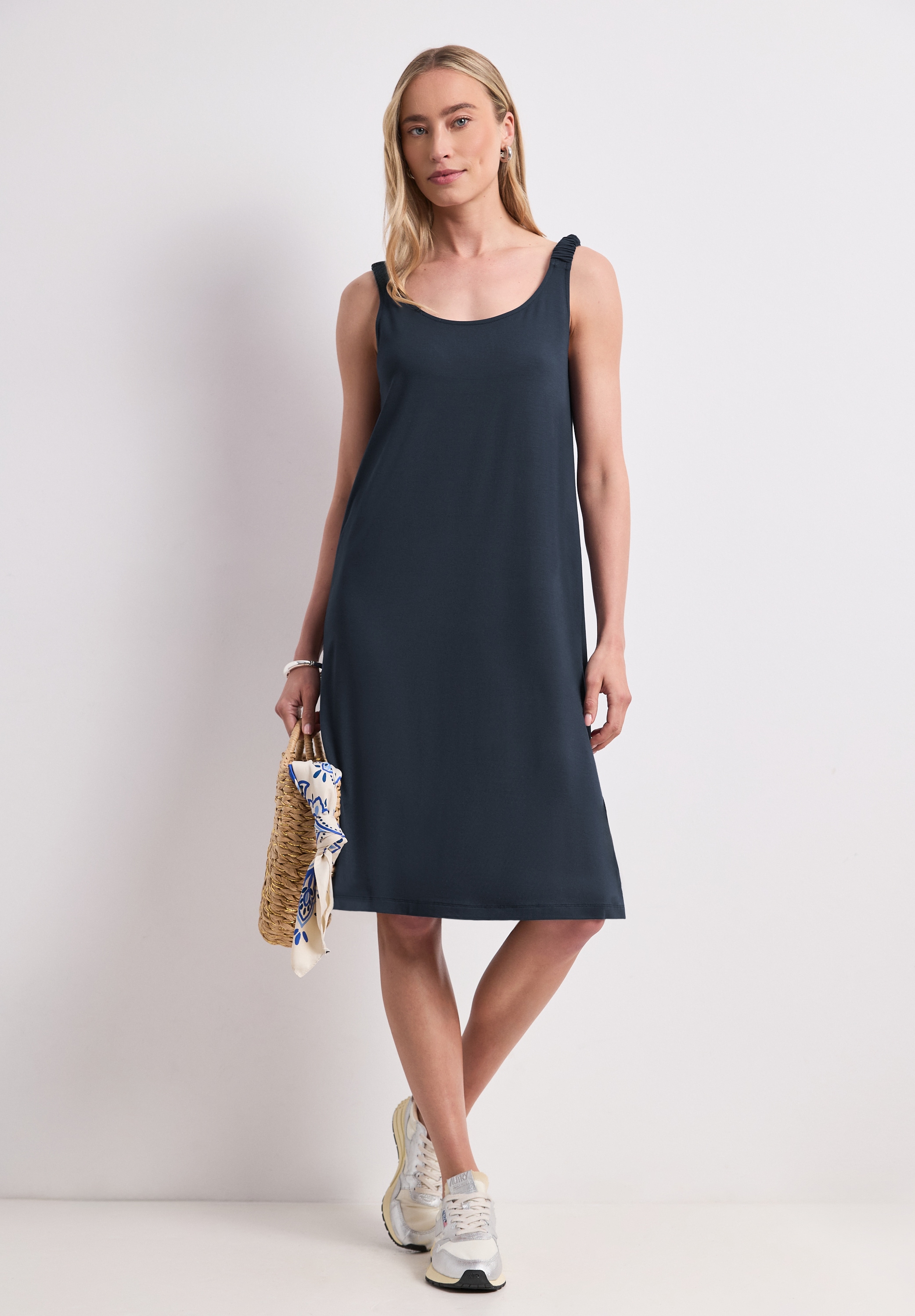 STREET ONE Sommerkleid Ohne Taschen aus Viskose