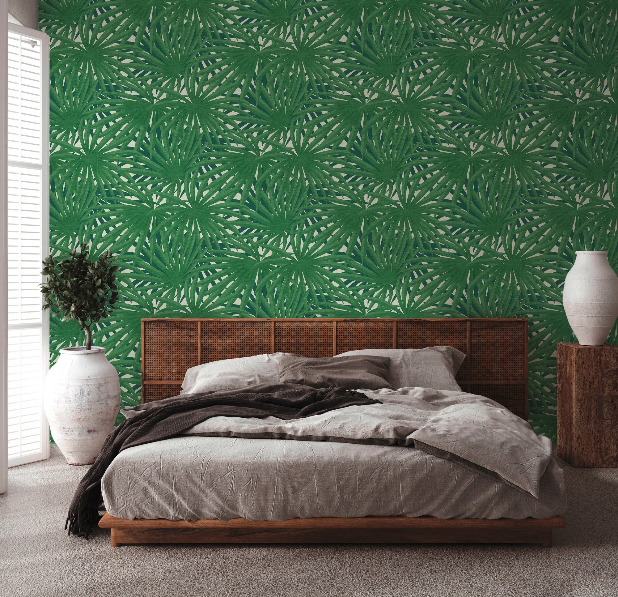 living walls Vliestapete »Metropolitan Stories, Said Marrakesch«, floral-botanisch-tropisch, Blumen Tapete Floral