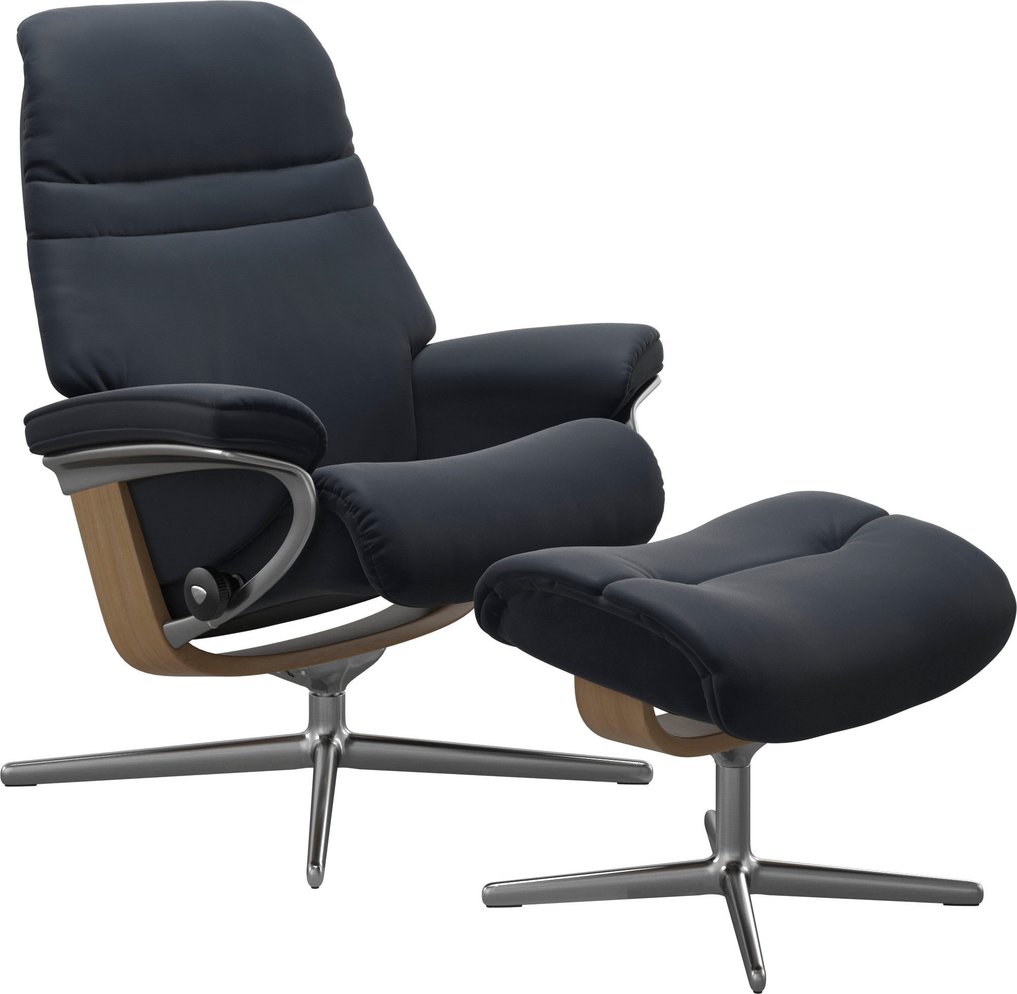 Stressless Relaxsessel "Sunrise", mit Cross Base, Größe S, M & L, Holzakzen günstig online kaufen