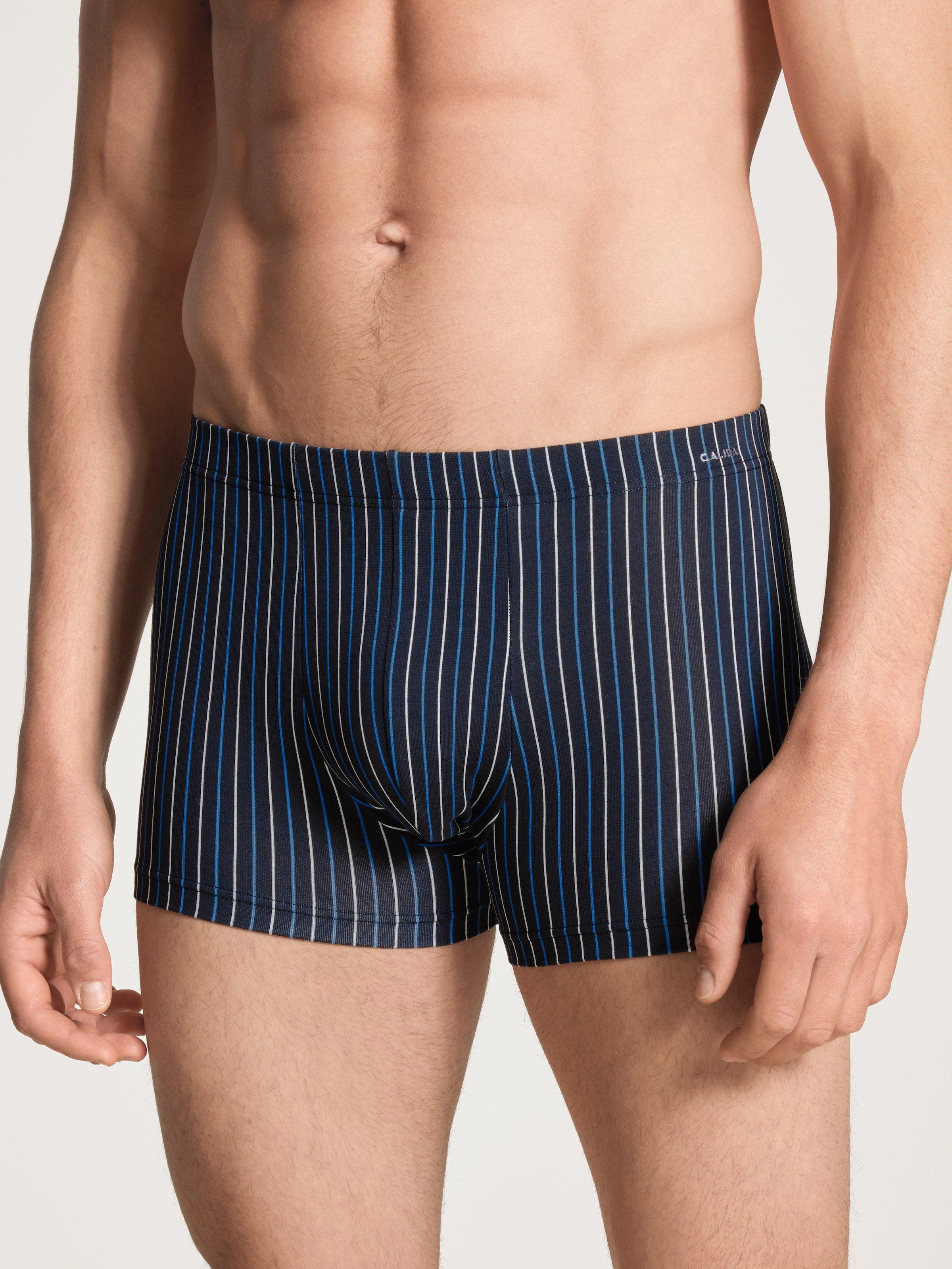 CALIDA Boxershorts "Cotton Code", mit klassischem Streifen-Design