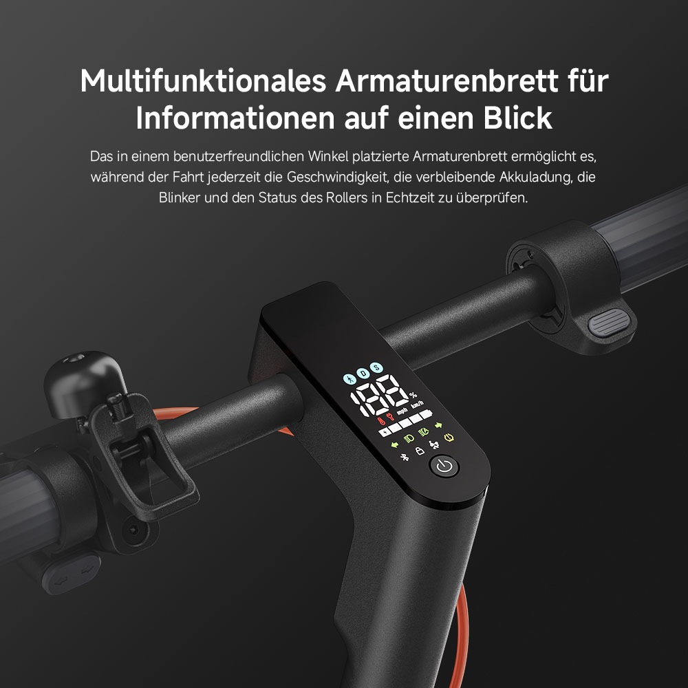 Thumbnail - Xiaomi E-Scooter "Electric Scooter 5" 20 km/h 60 km Electric Scooter, mit Straßenzulassung, bis zu 60 km Reichweite