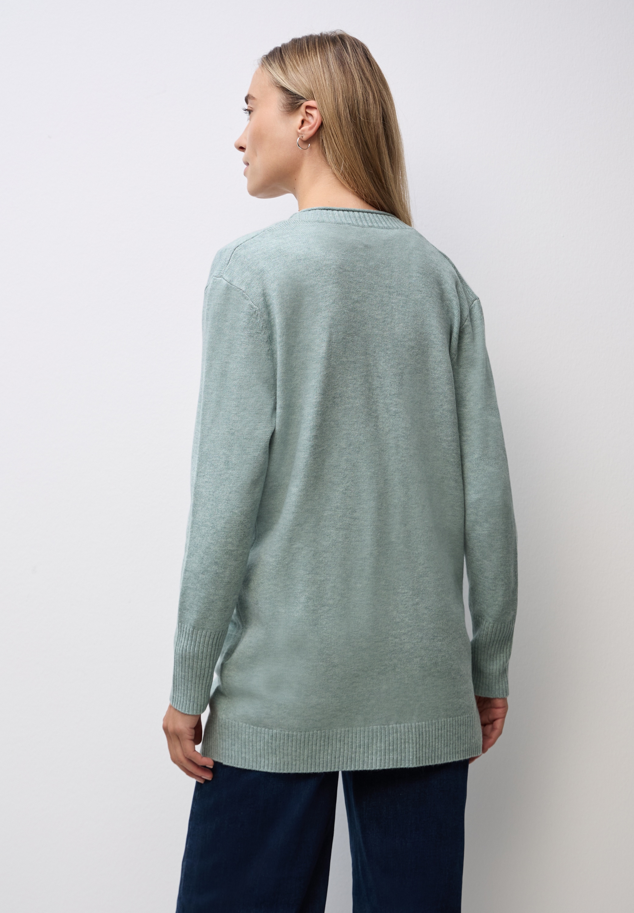 STREET ONE Strickjacke in Unifarbe