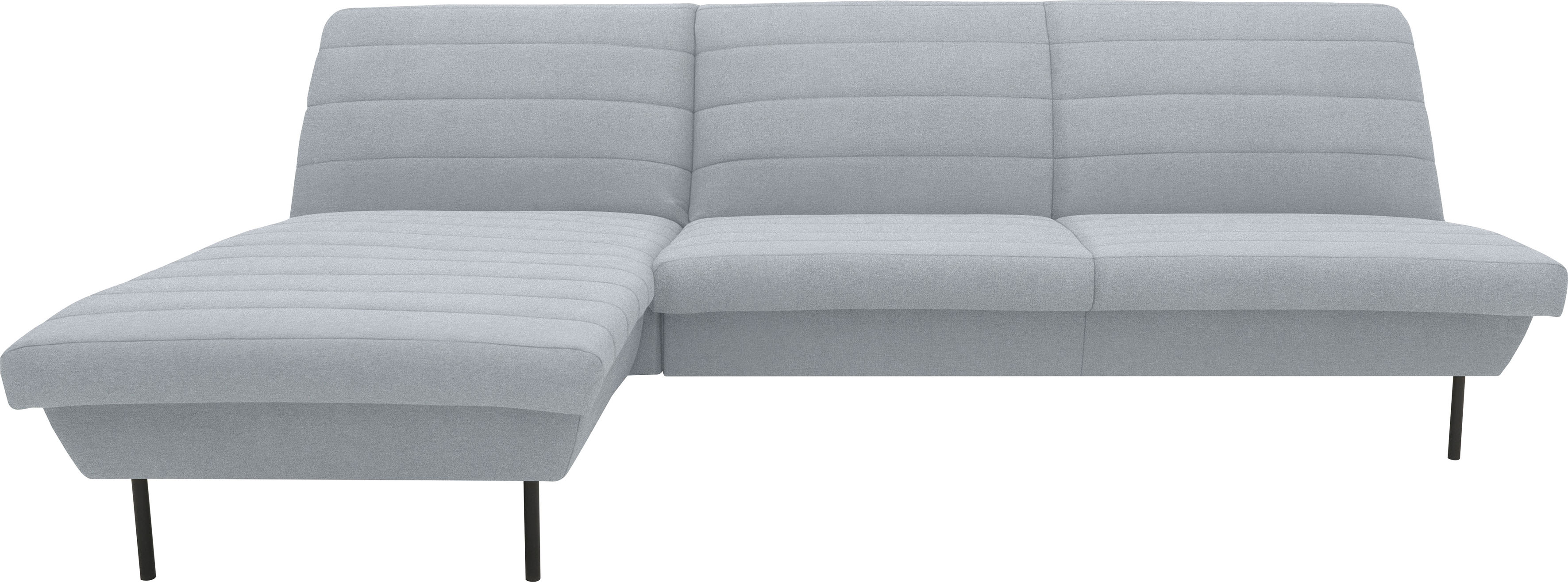 LOOKS by Wolfgang Joop Ecksofa "LOOKS IX L-Form" Quersteppung, ohne Armlehnen