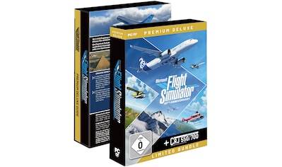 Spielesoftware »Microsoft Flight Simulator Bundle Premium Deluxe + CRJ 550/700«, PC