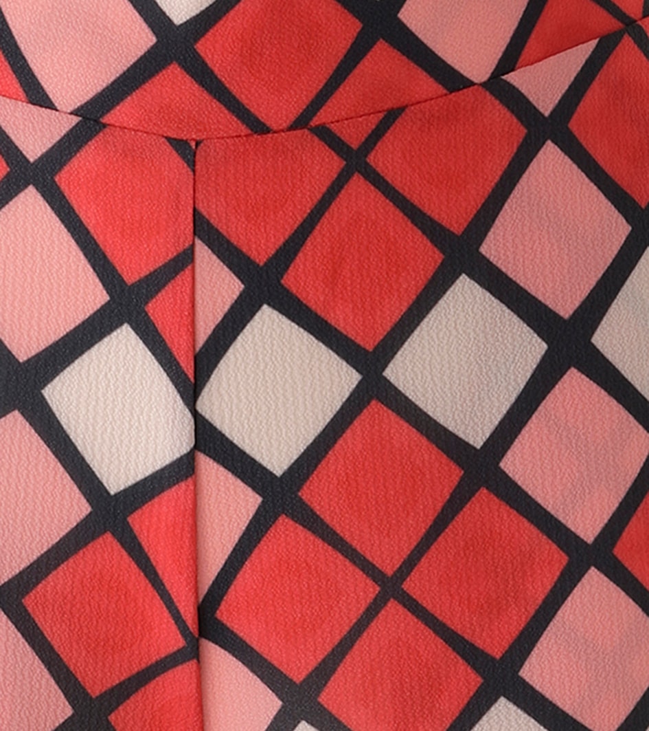 Aniston SELECTED Schlupfhose  ausgefallener Rautenmusterung und Eingriffstaschen - NEUE KOLLEKTION