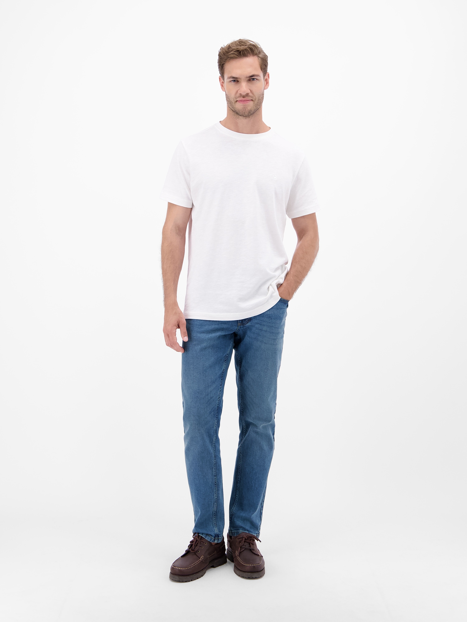 LERROS Relaxhose »Baxter Relaxed Fit Jeans – Bequemer Stretch 5-Pocket Denim«  Bequeme Stretch-Jeans - pflegeleicht, ideal für Alltag & Freizeit