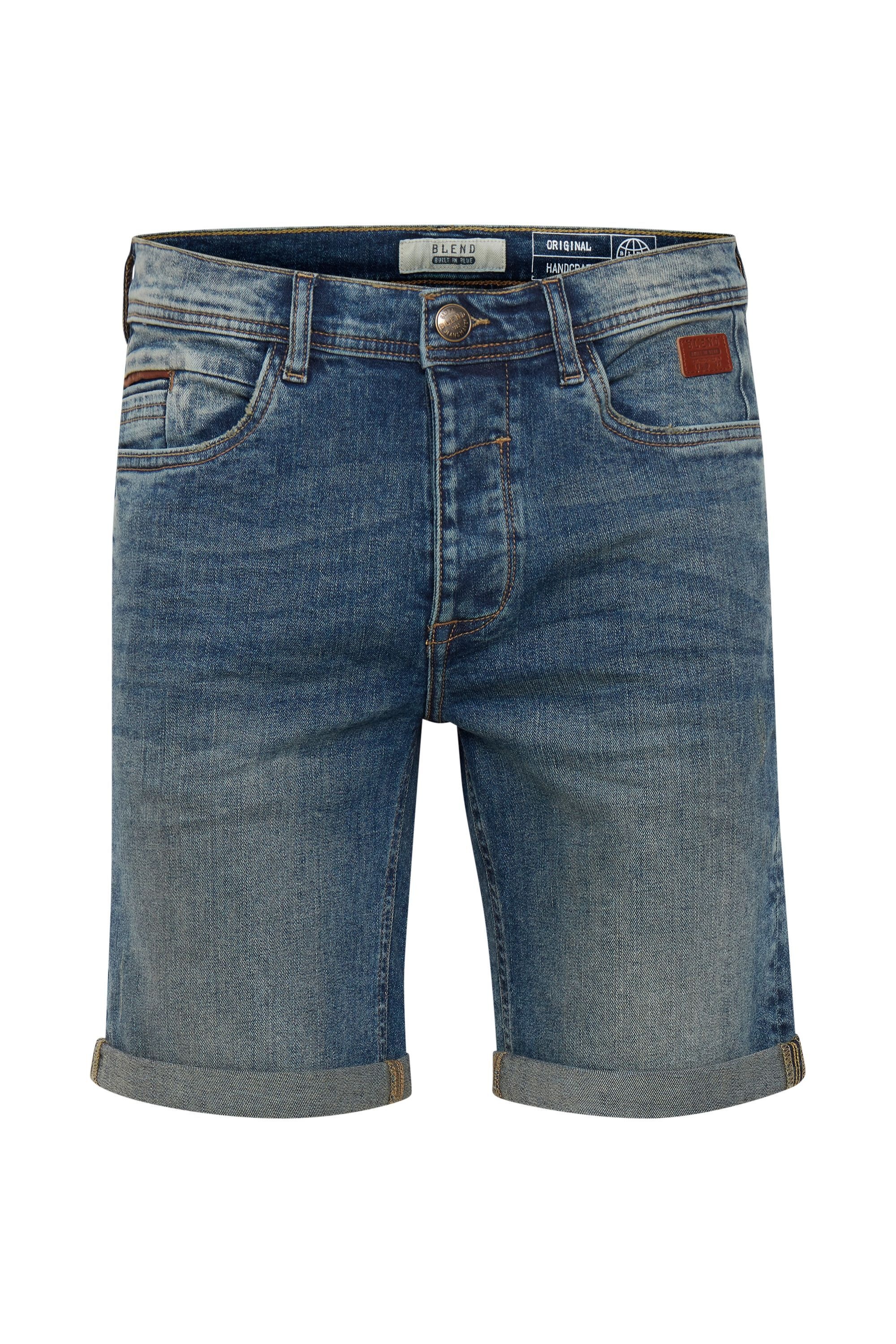 Blend Jeansshorts "BHMartels", Stilvolle 5-Pocket-Jeansshorts mit Used Look günstig online kaufen