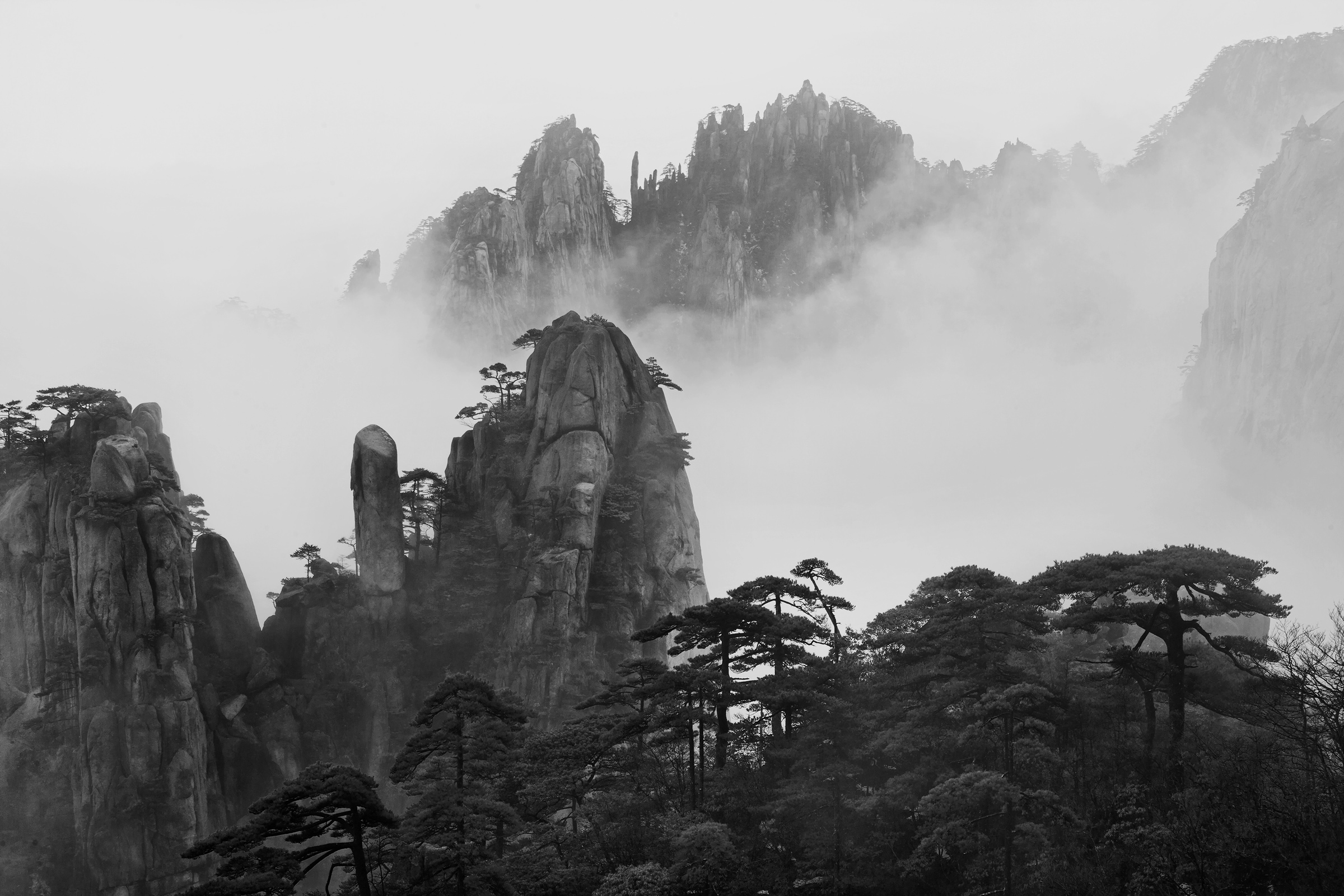 Papermoon Fototapete "Photo-Art YAN ZHANG, HUANGSHAN"