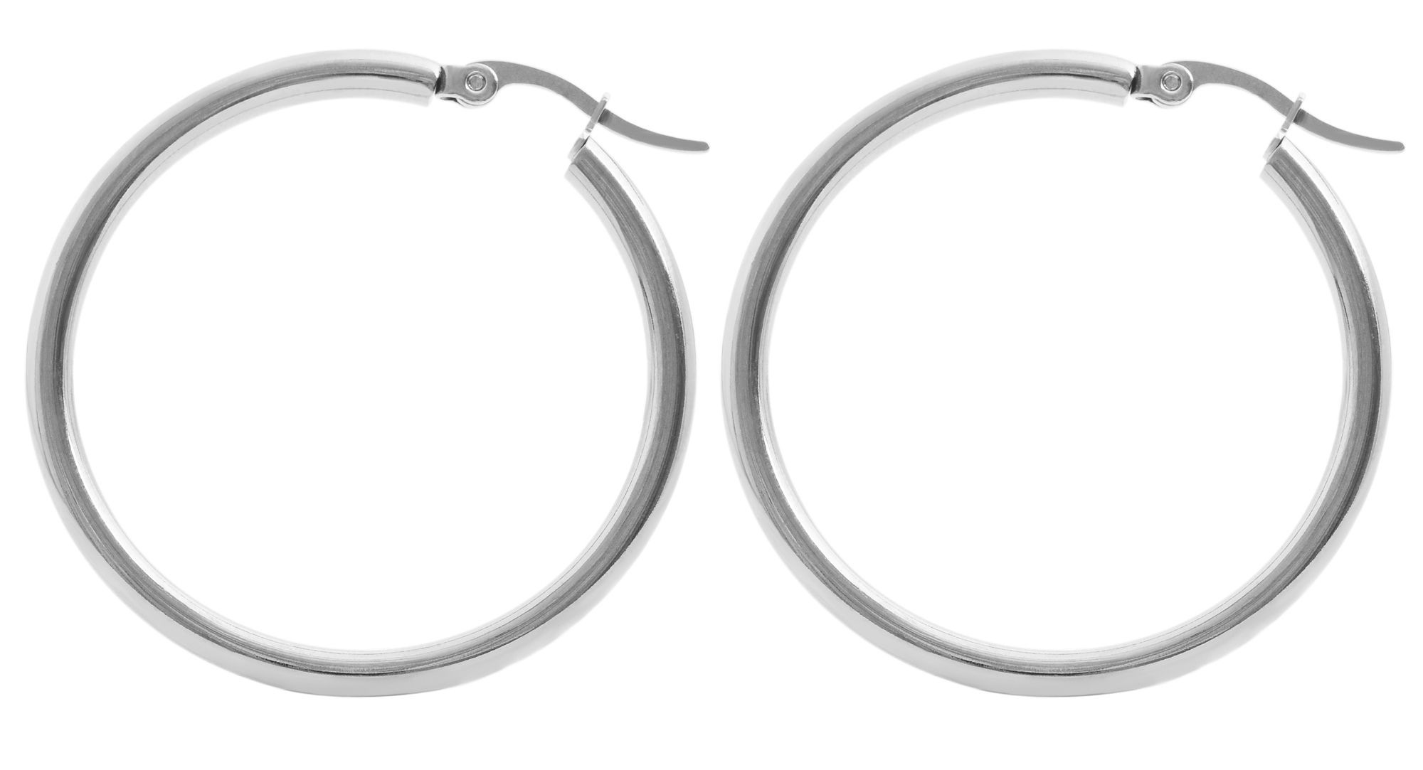 Adelia´s Klappcreolen "Damen Ohrringe – Klappcreole aus Edelstahl" Ideal al günstig online kaufen