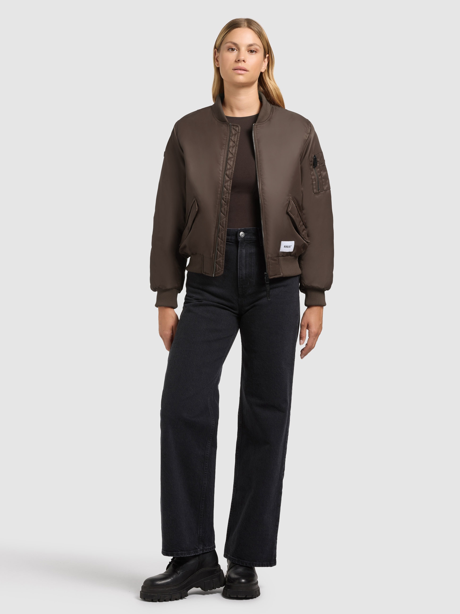 khujo Bomberjacke »KASIA«, ohne Kapuze